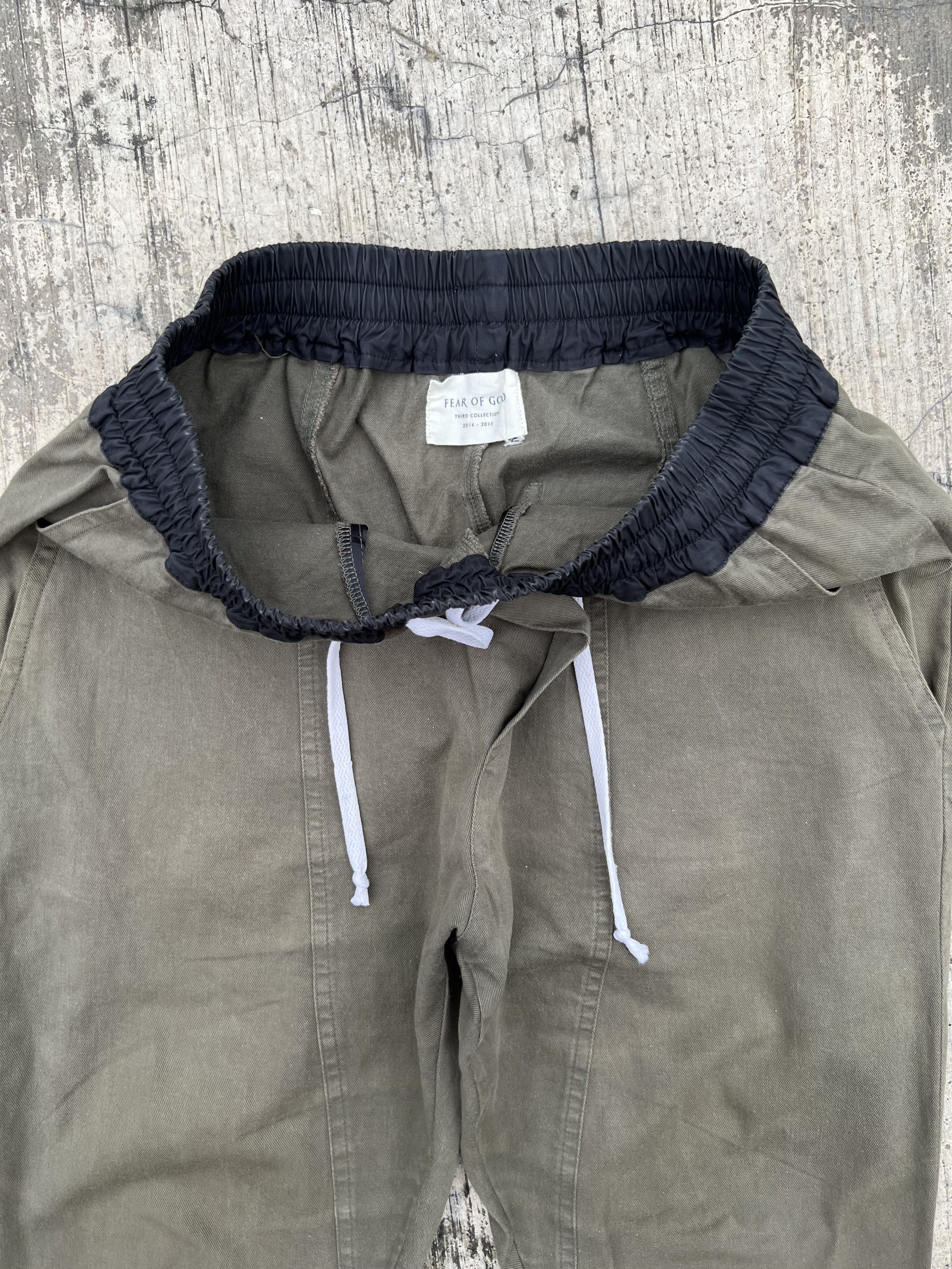 Japanese Brand Fear Of God Third Collection Drawstring Trousers Pants Size US 28 / EU 44 - 5 Thumbnail