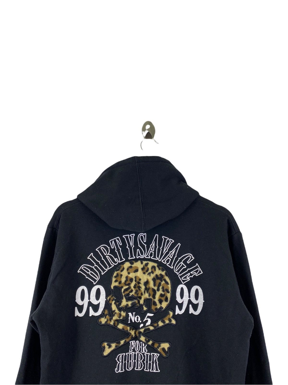 Japanese Brand Rubik Hoodies skull logo Size US XL / EU 56 / 4 - 3 Thumbnail