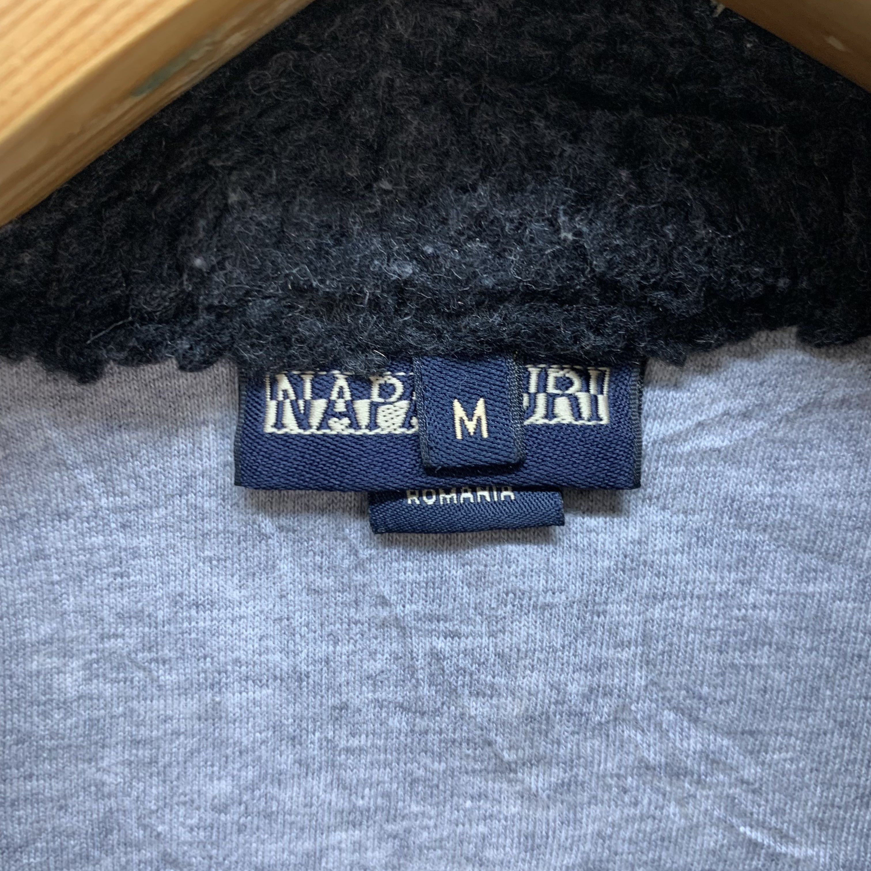 Napapijri Napapijri Made in Romania Deep Pile Fleece Jacket #4114-142 Size M / US 6-8 / IT 42-44 - 5 Thumbnail