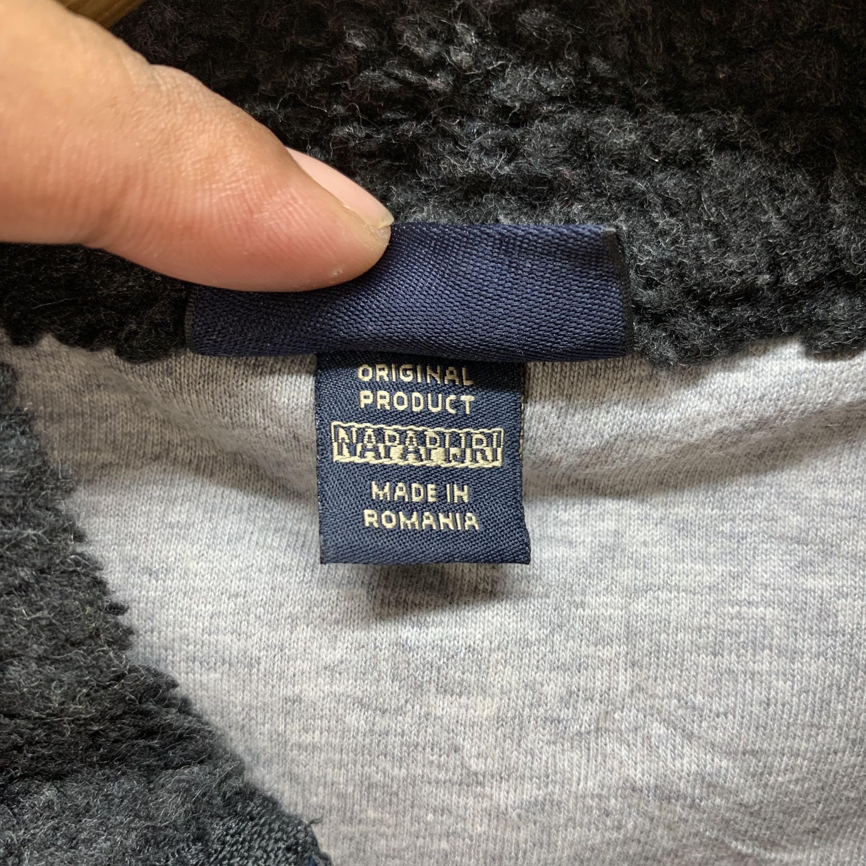 Napapijri Napapijri Made in Romania Deep Pile Fleece Jacket #4114-142 Size M / US 6-8 / IT 42-44 - 7 Thumbnail