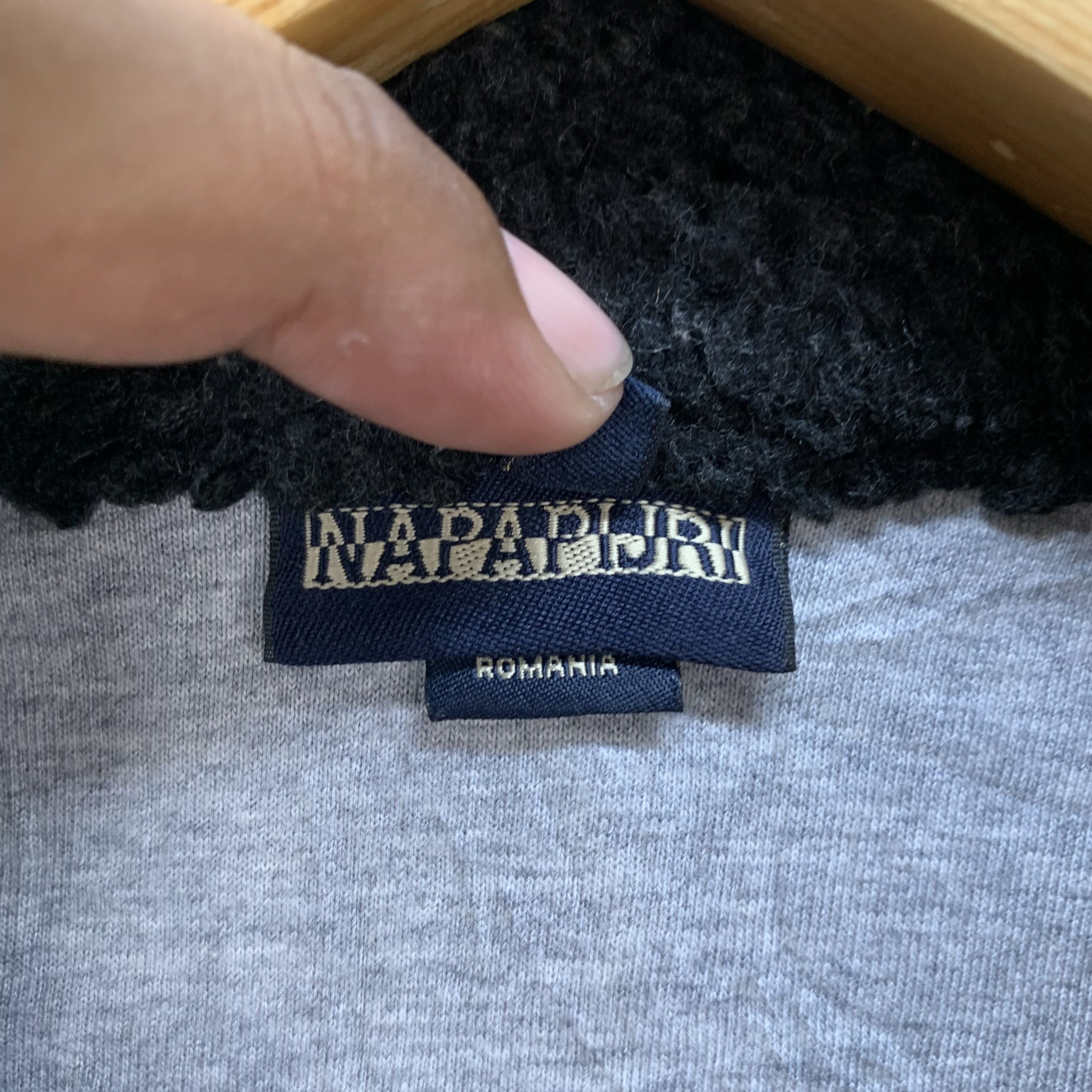 Napapijri Napapijri Made in Romania Deep Pile Fleece Jacket #4114-142 Size M / US 6-8 / IT 42-44 - 6 Thumbnail