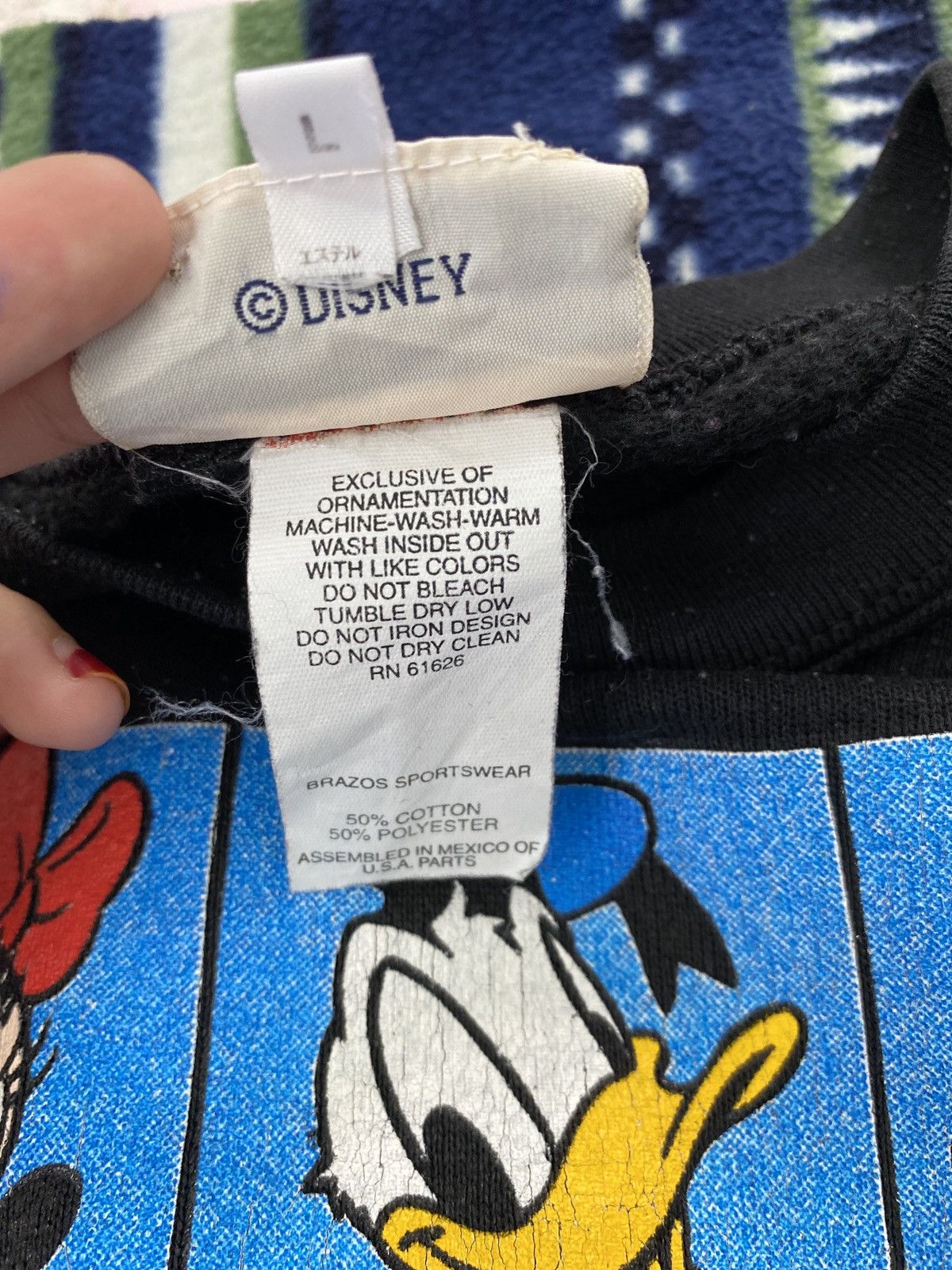 Disney × Mickey Mouse × Vintage VINTAGE DISNEY MICKEY & FRIEND SWEETHEART Size US L / EU 52-54 / 3 - 7 Thumbnail