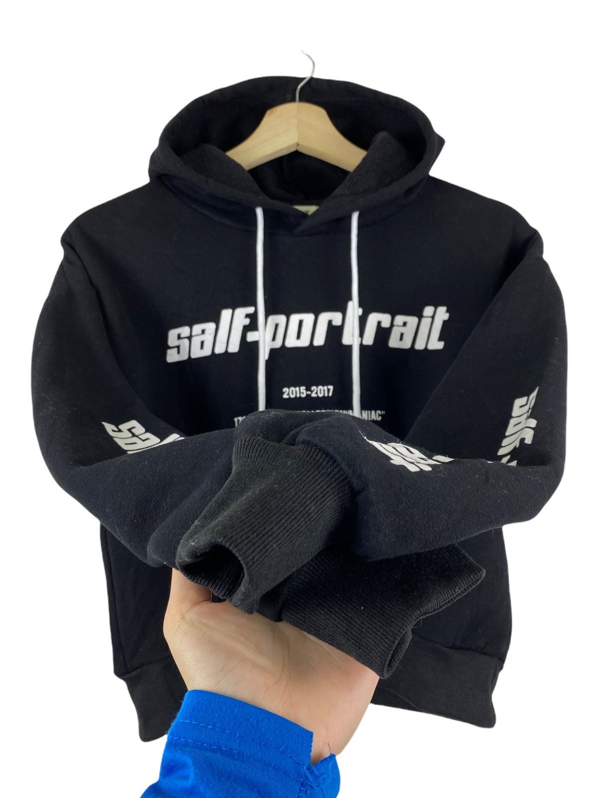 Japanese Brand 2015-2017 SALF-PORTRAIT CROPPED HOODIE Size US S / EU 44-46 / 1 - 4 Thumbnail