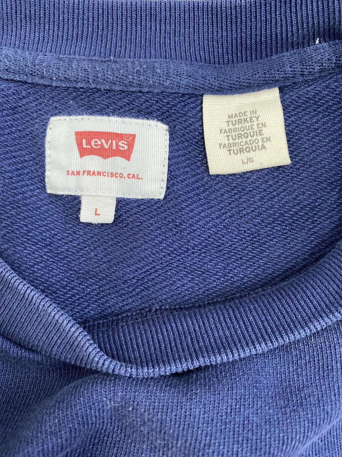 Levi's × Vintage Vintage Levi’s big logo sweatshirt Size US L / EU 52-54 / 3 - 6 Thumbnail
