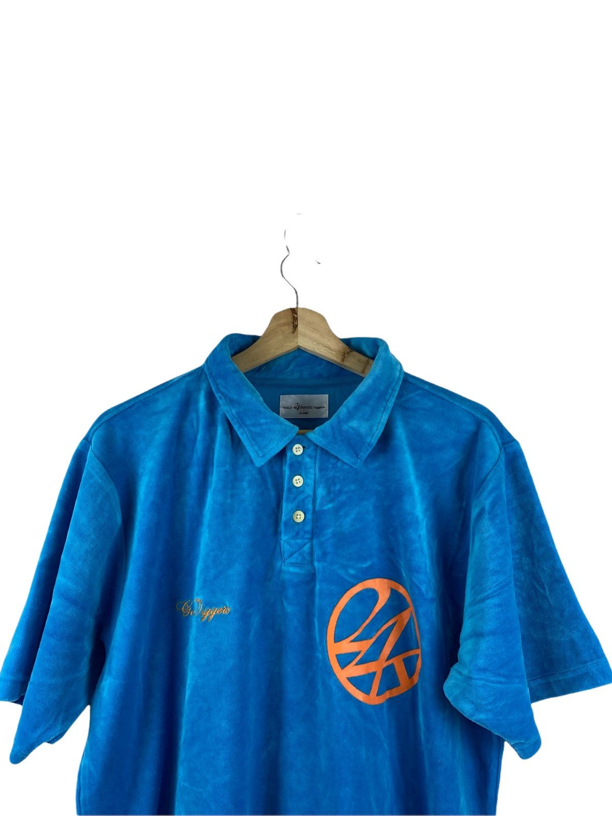 Fifty Karats × Vintage Vintage 24 Karats big logo polo Size US XL / EU 56 / 4 - 3 Thumbnail