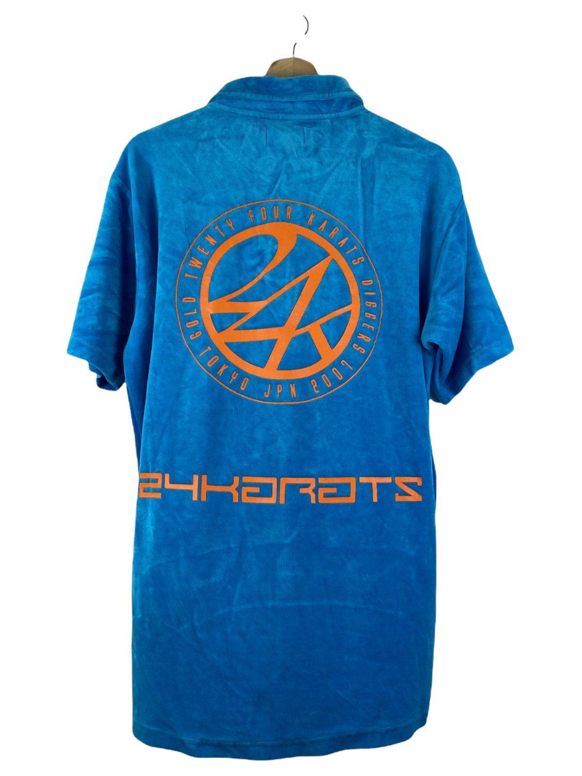 Fifty Karats × Vintage Vintage 24 Karats big logo polo Size US XL / EU 56 / 4 - 1 Thumbnail