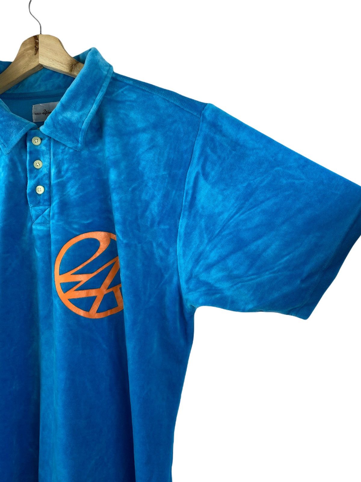 Fifty Karats × Vintage Vintage 24 Karats big logo polo Size US XL / EU 56 / 4 - 5 Thumbnail
