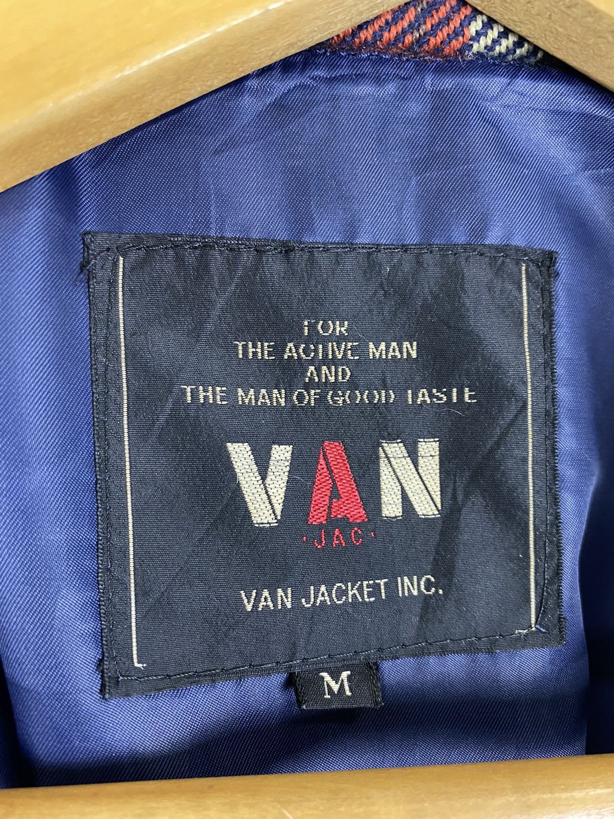 Japanese Brand × Van VAN JACKET FLANNEL DESIGN Size US M / EU 48-50 / 2 - 9 Thumbnail