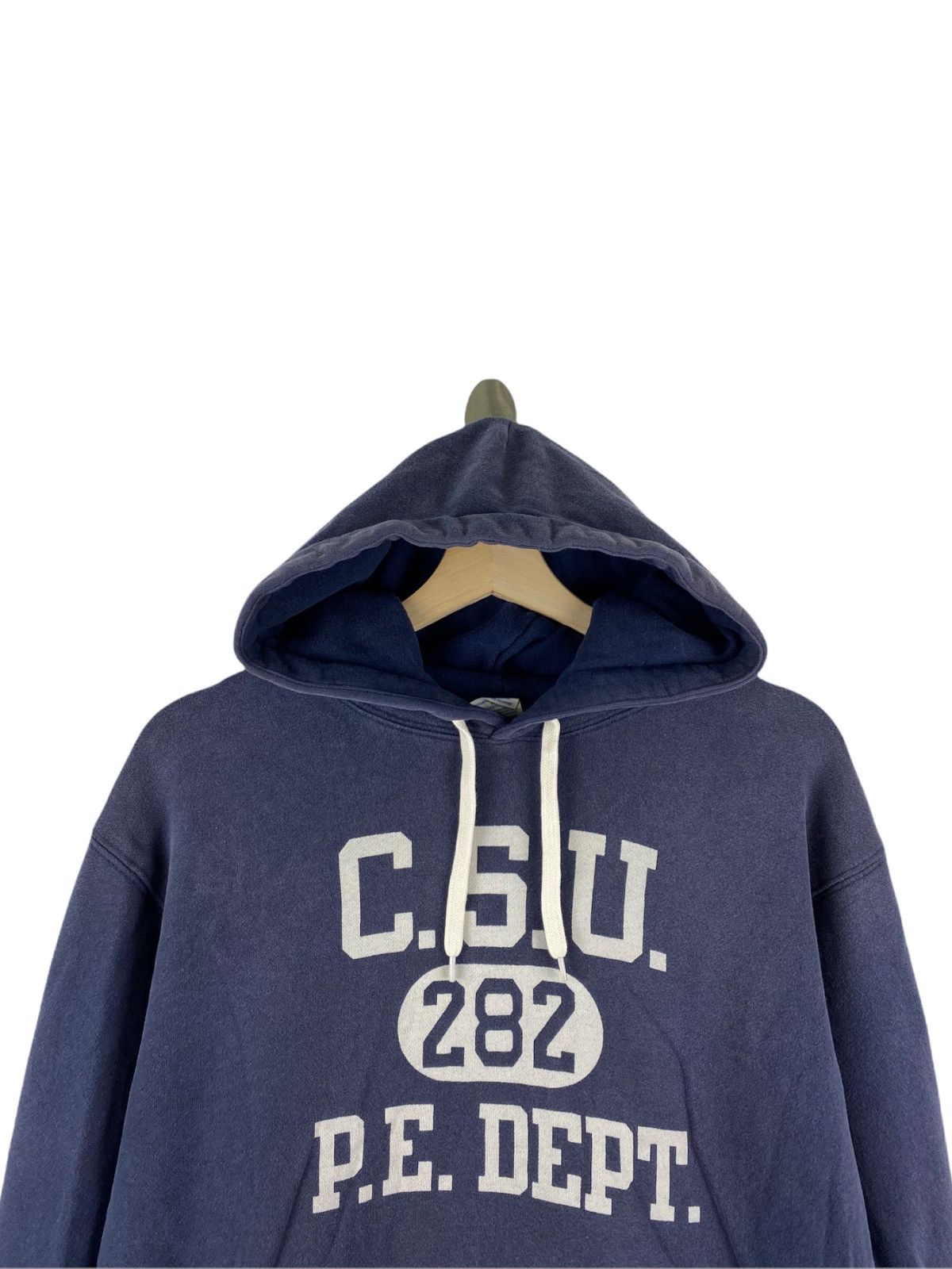 Champion × Vintage Vintage Champion CSU 282 PE DEPT Hoodie Size US XL / EU 56 / 4 - 2 Thumbnail