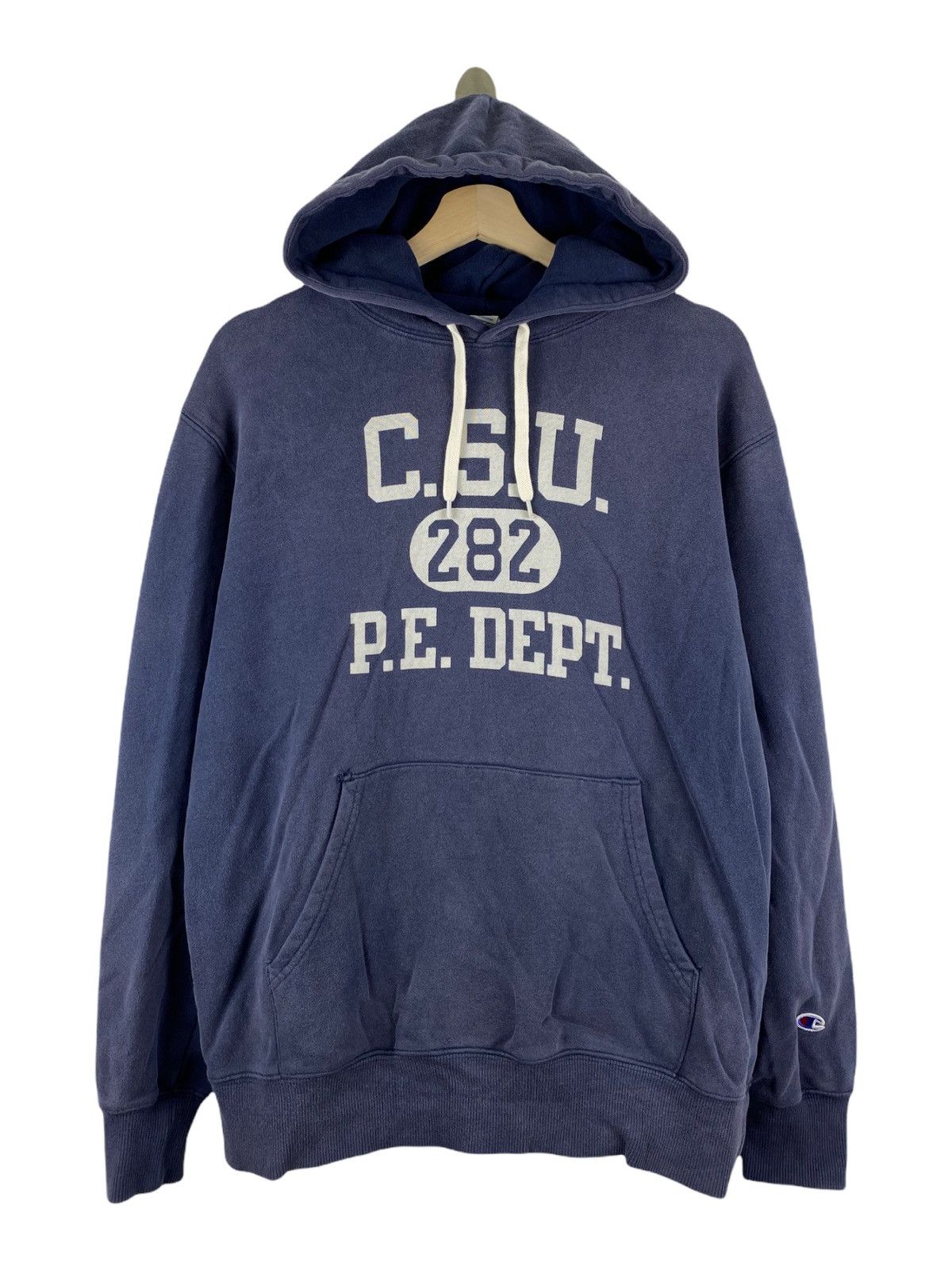 Champion × Vintage Vintage Champion CSU 282 PE DEPT Hoodie Size US XL / EU 56 / 4 - 1 Thumbnail