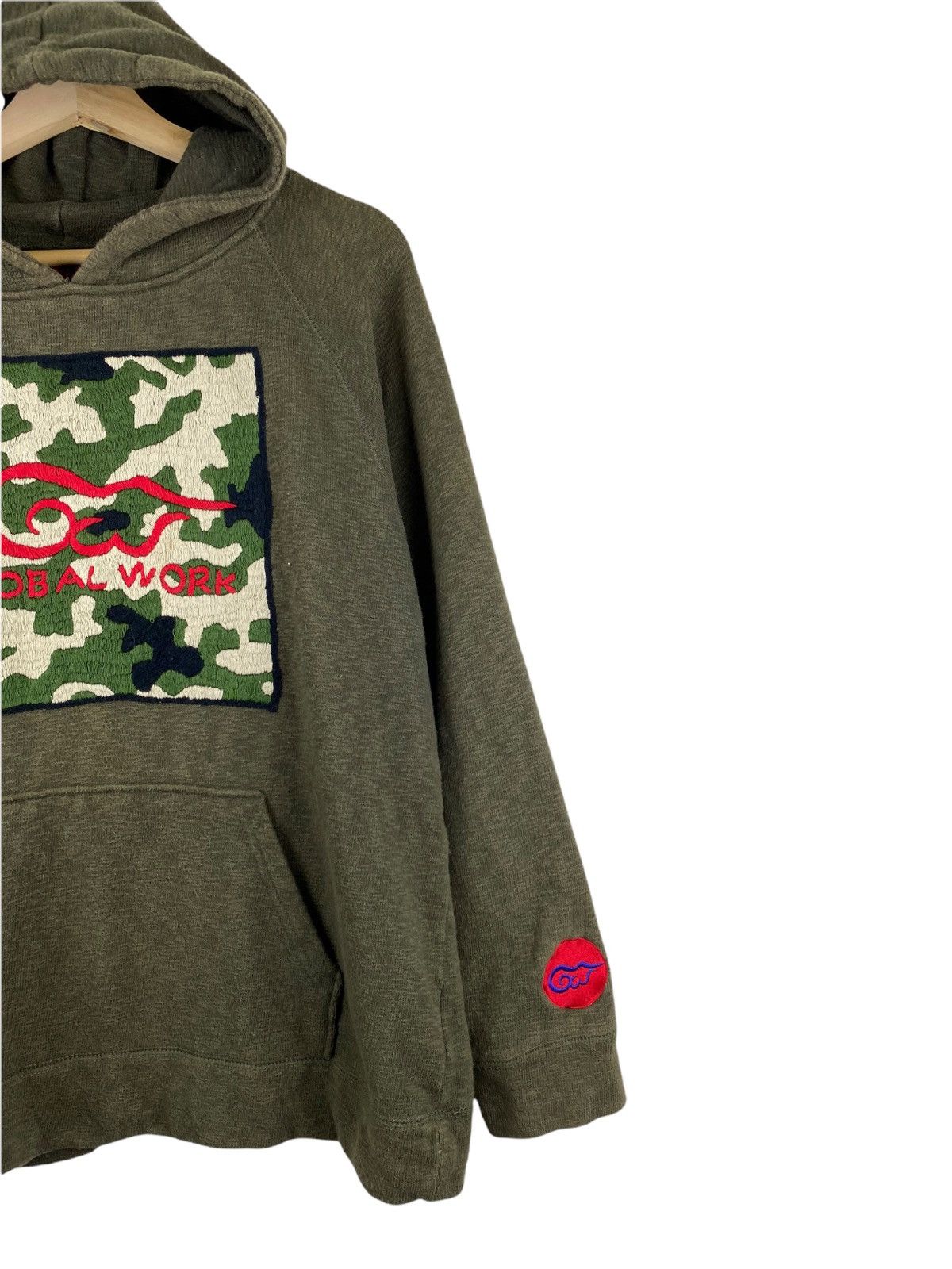 Global Work GLOBAL WORK ALL EMBROIDERY LOGO HOODIE Size US M / EU 48-50 / 2 - 3 Thumbnail