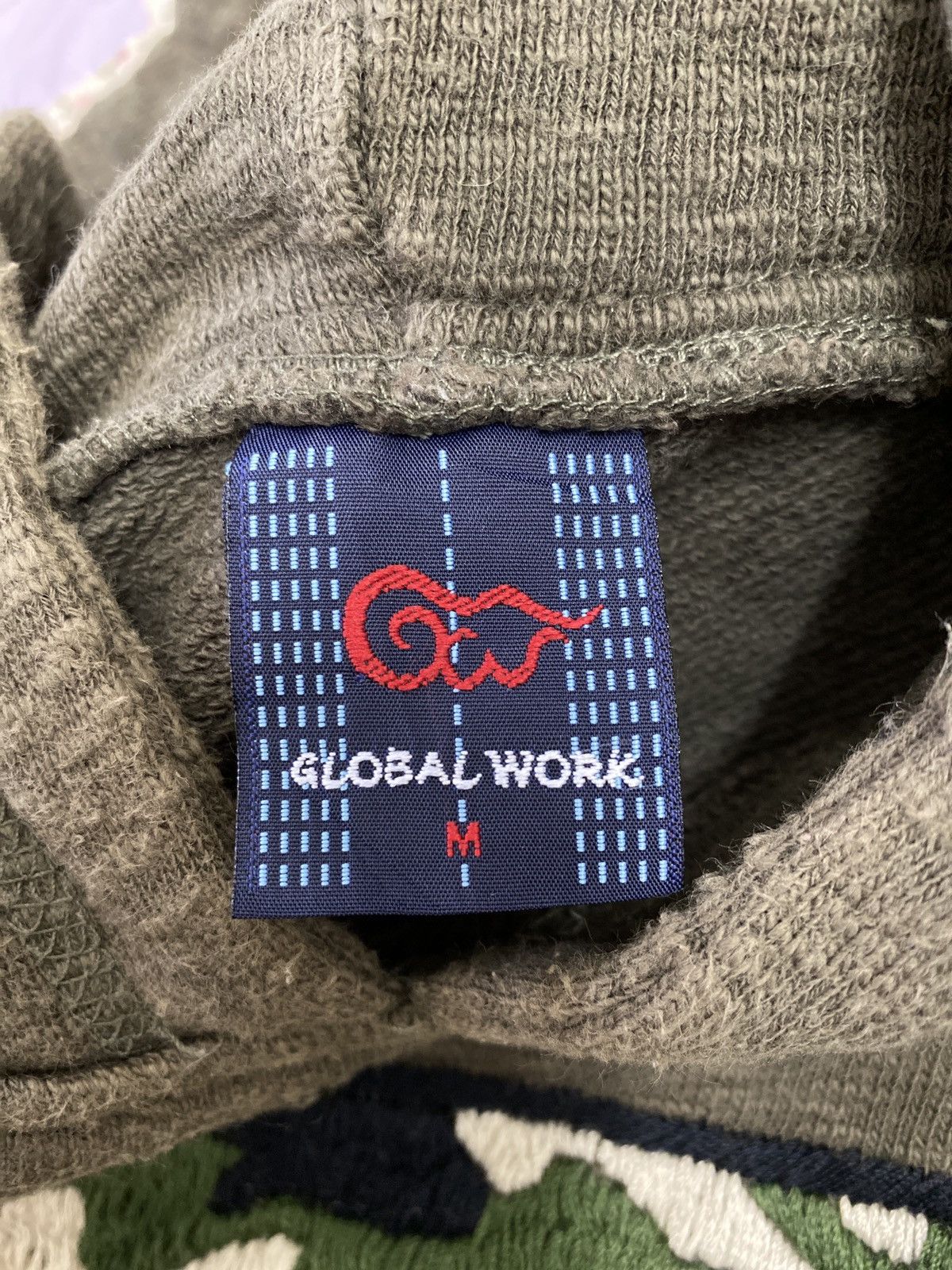 Global Work GLOBAL WORK ALL EMBROIDERY LOGO HOODIE Size US M / EU 48-50 / 2 - 7 Thumbnail