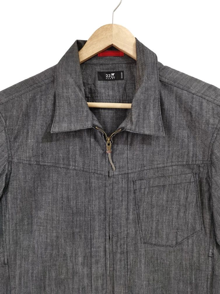 Japanese Brand 23 Homme Tokyo denim jacket japanese brand Size US L / EU 52-54 / 3 - 3 Thumbnail