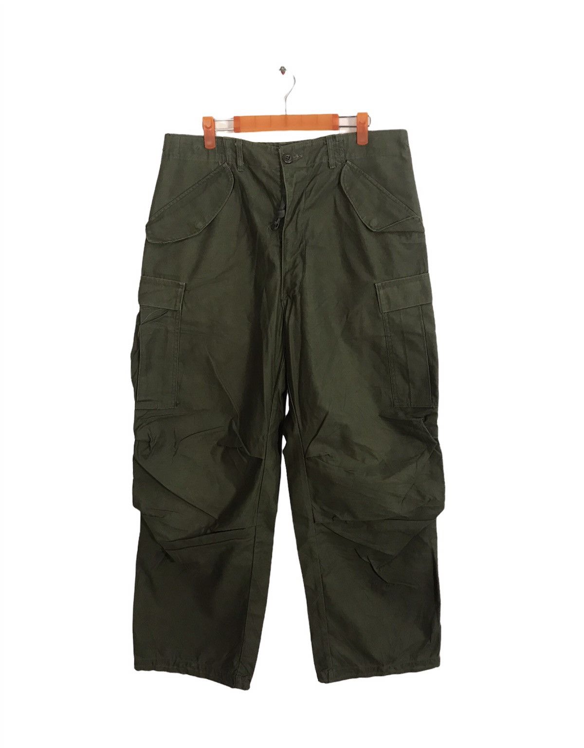 Vintage Military US Army Trousers Tactical Nato Cargo Combat Size US 32 / EU 48 - 1 Thumbnail