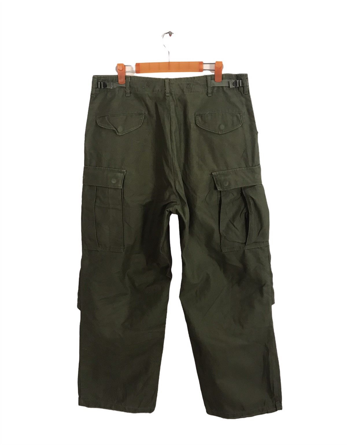 Vintage Military US Army Trousers Tactical Nato Cargo Combat Size US 32 / EU 48 - 9 Thumbnail