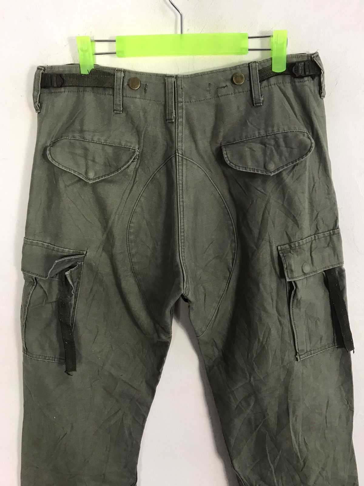 Vintage Military US Army Trousers Tactical Nato Cargo Combat Size US 32 / EU 48 - 3 Thumbnail