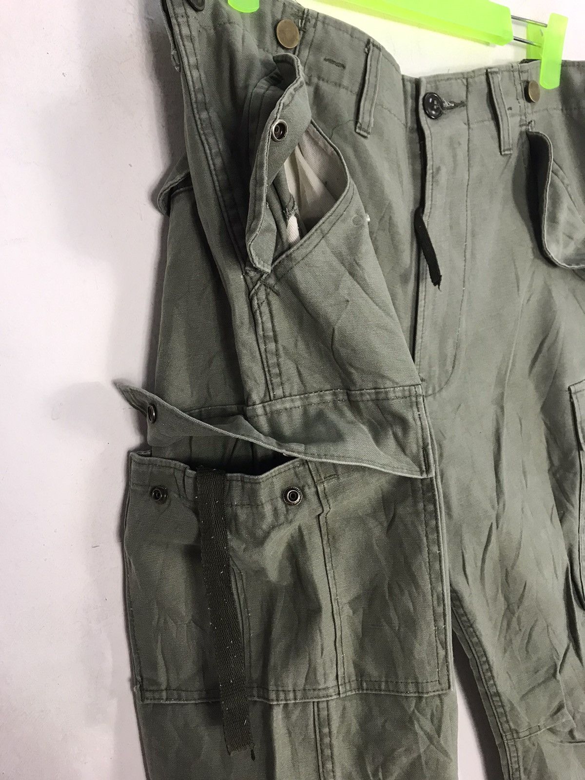 Vintage Military US Army Trousers Tactical Nato Cargo Combat Size US 32 / EU 48 - 7 Thumbnail