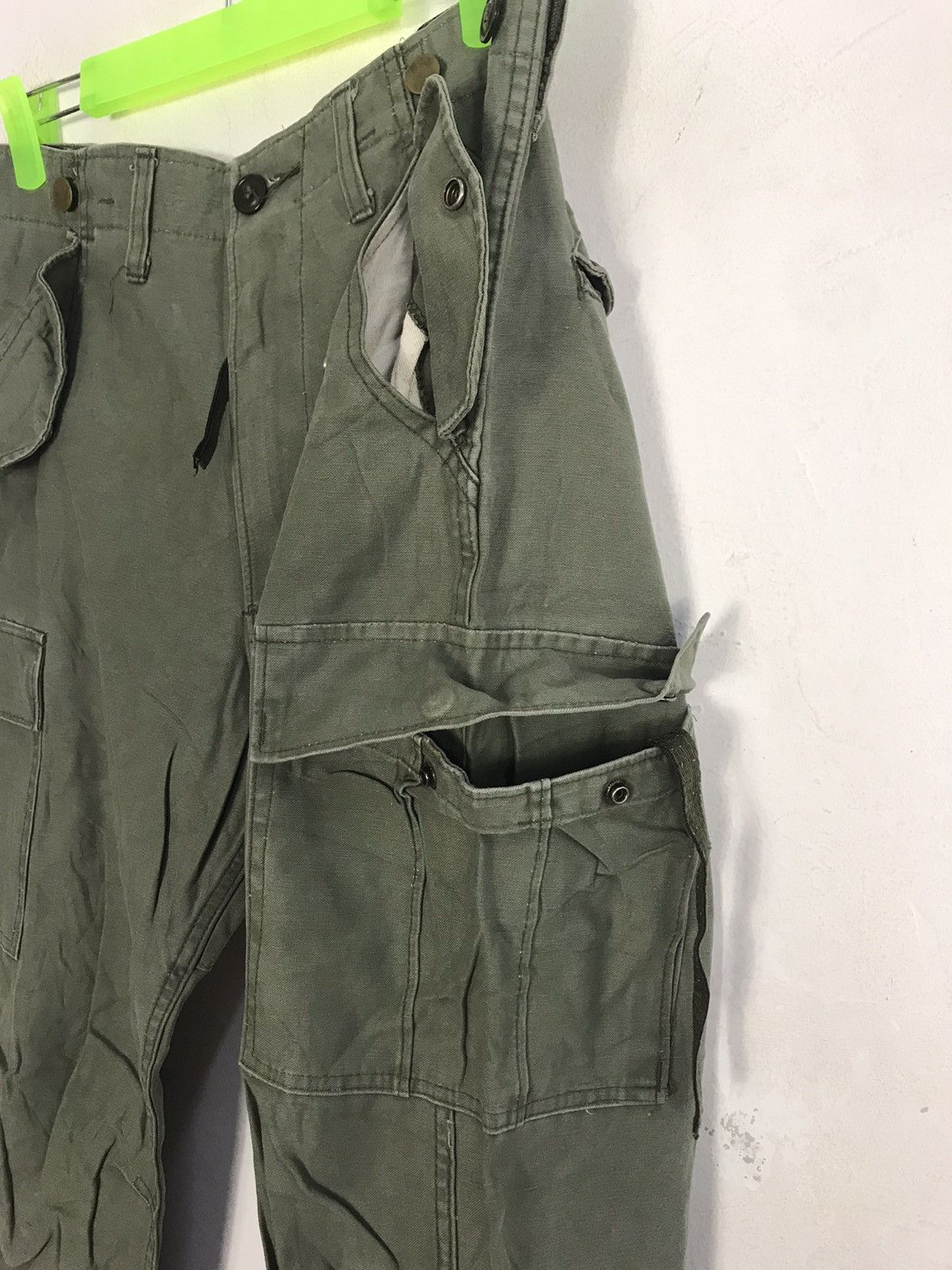 Vintage Military US Army Trousers Tactical Nato Cargo Combat Size US 32 / EU 48 - 8 Thumbnail