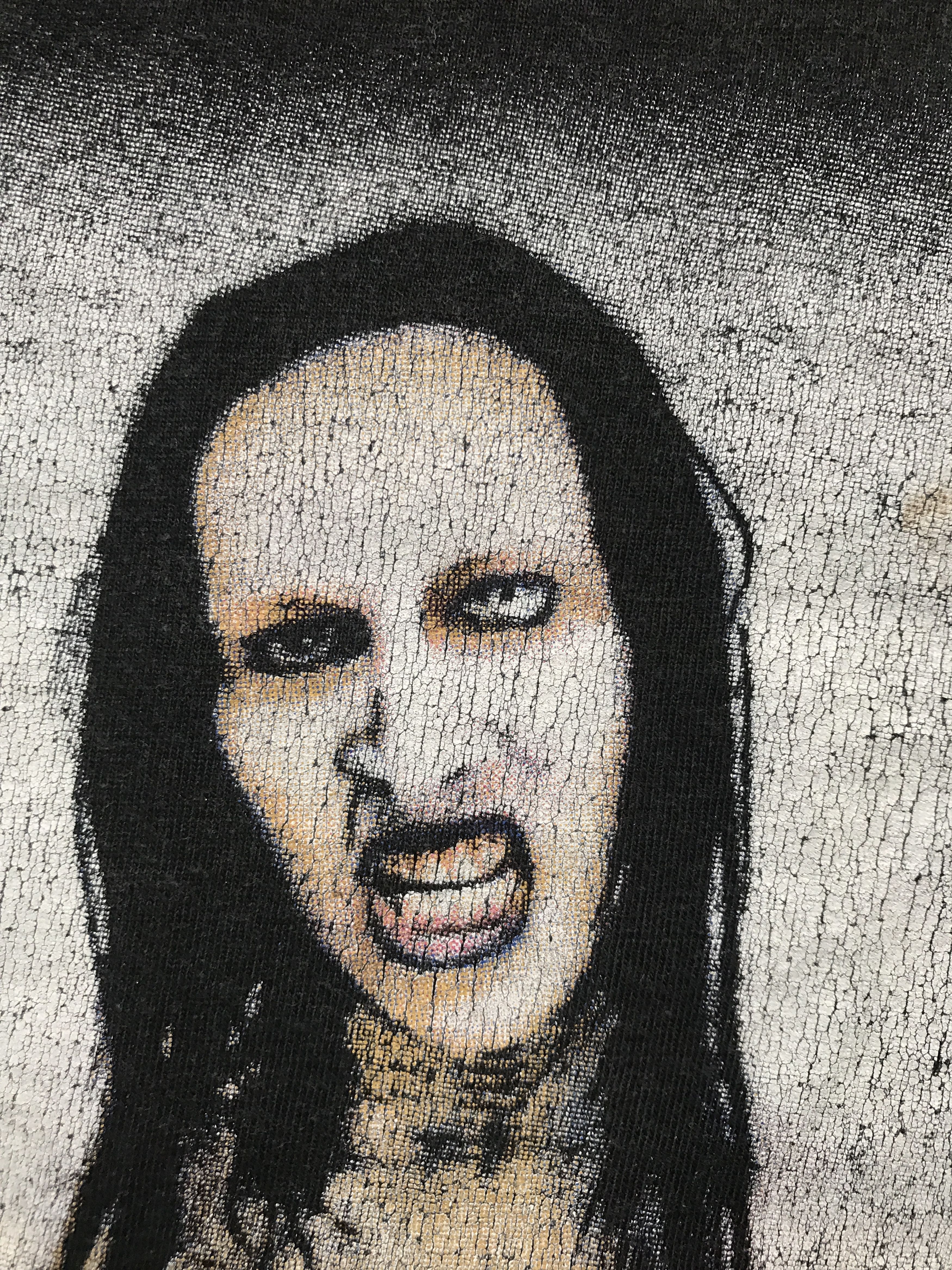 Vintage Vintage Marilyn Manson T-shirt Size US XL / EU 56 / 4 - 6 Thumbnail