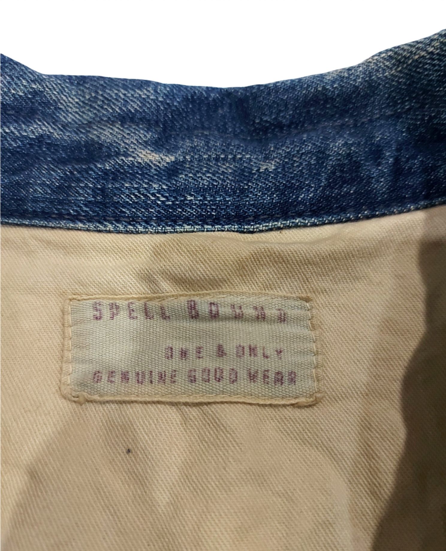 Japanese Brand × KOJIMA GENES × Spellbound RARE! VTG SPELLBOUND KOJIMA JAPAN WASHED DENIM CHORE JACKET Size US S / EU 44-46 / 1 - 8 Thumbnail