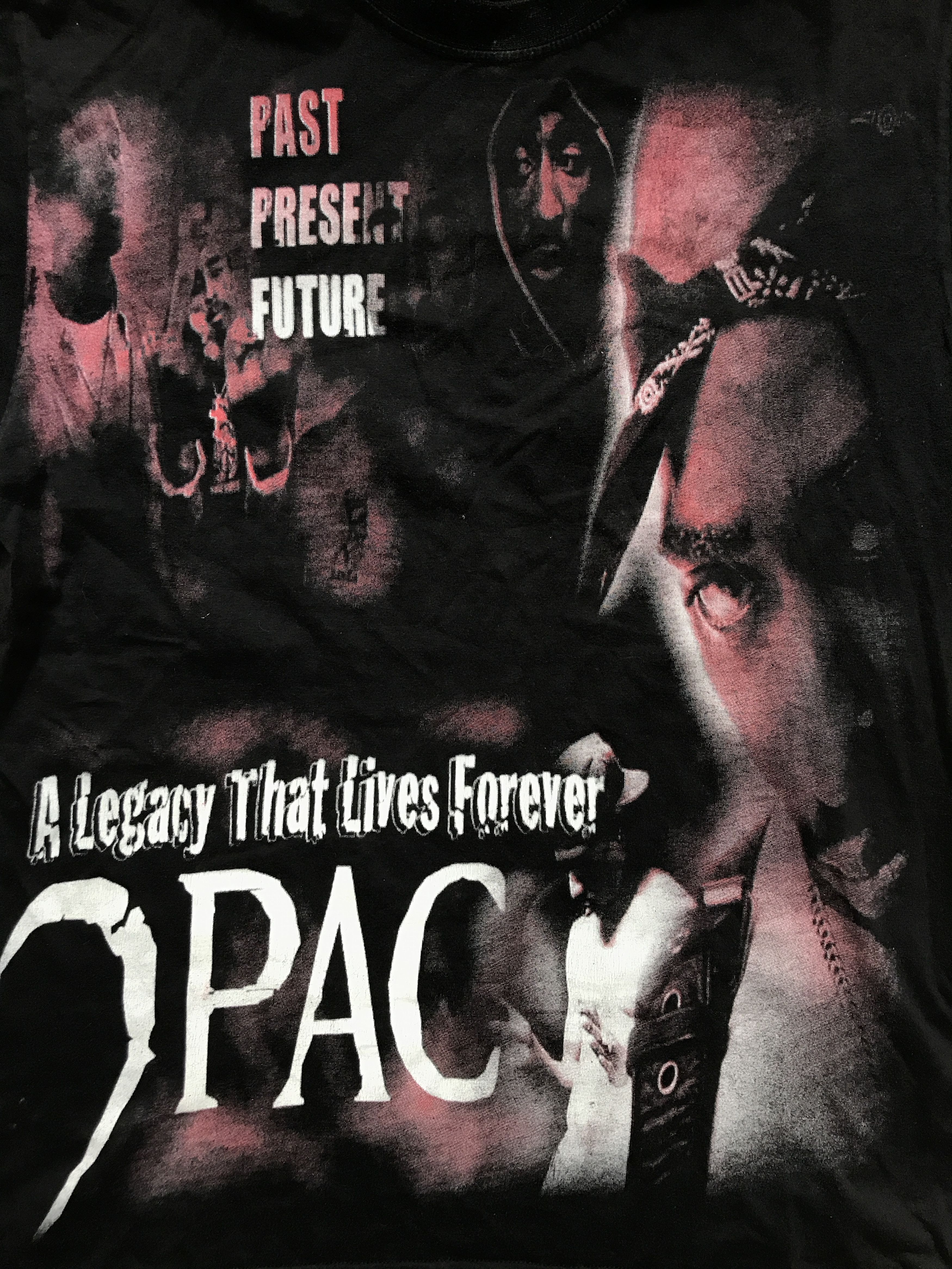 Vintage Vintage Tupac 2Pac bootleg T-shirt Raptee Size US M / EU 48-50 / 2 - 3 Thumbnail