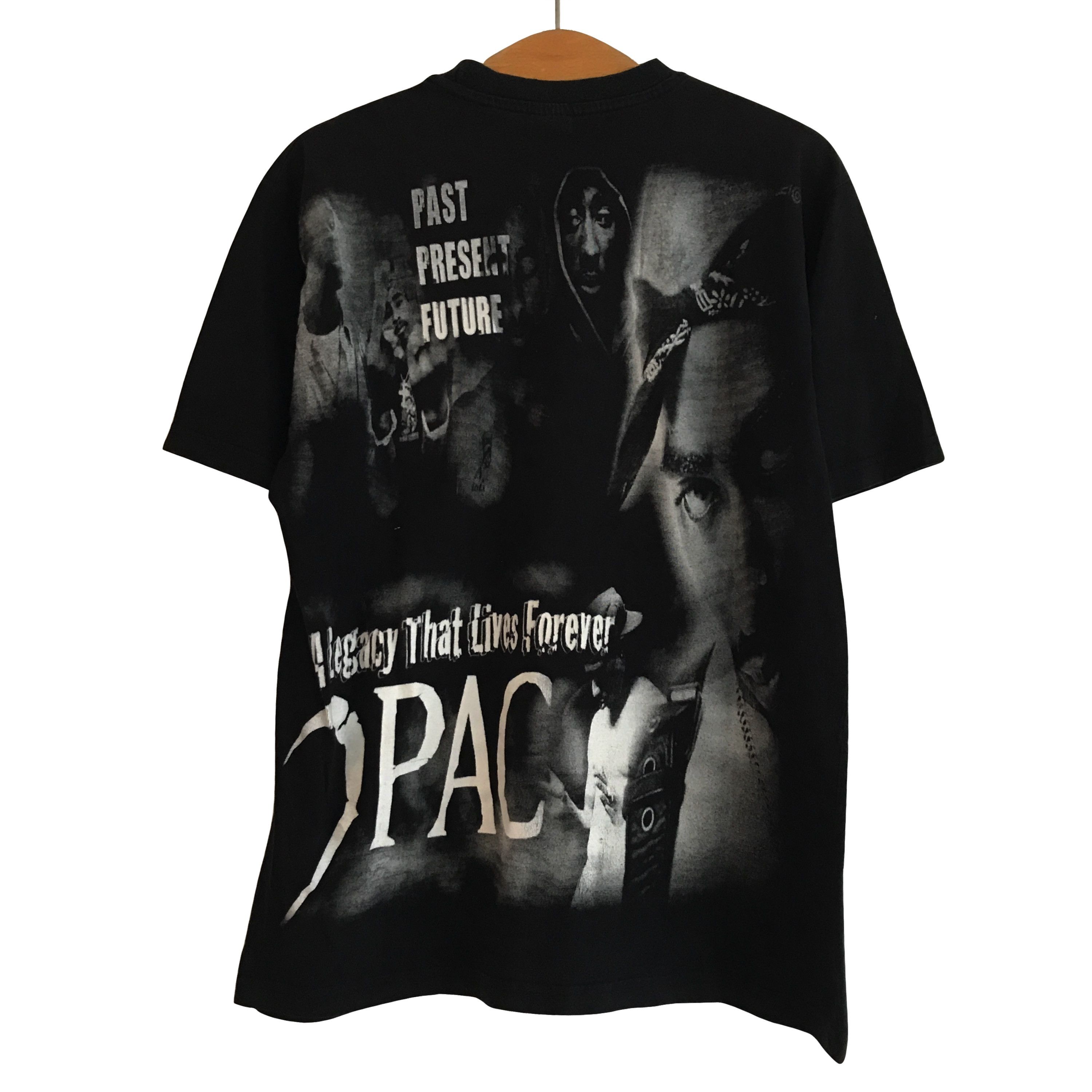 Vintage Vintage Tupac 2Pac bootleg T-shirt Raptee | Grailed