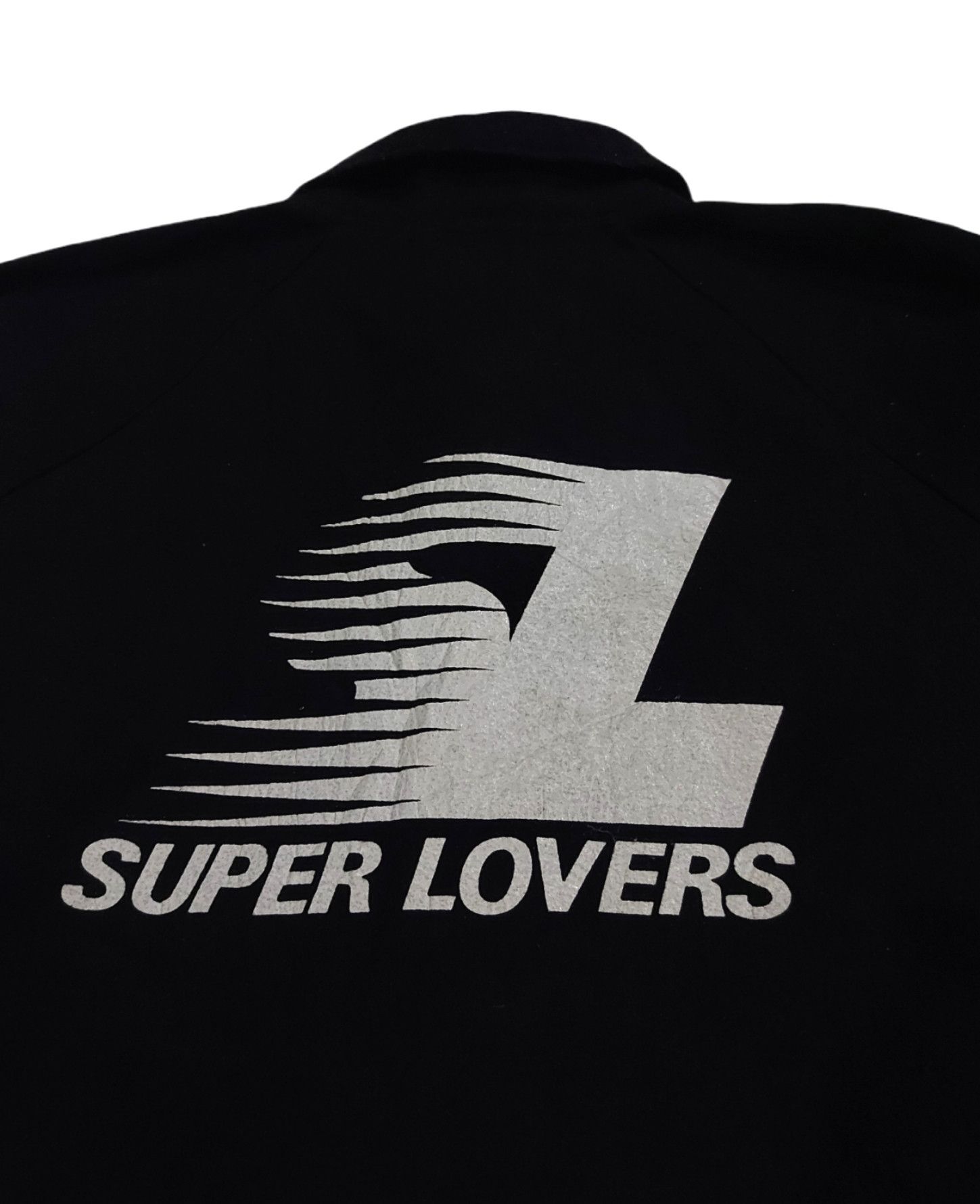 Japanese Brand RARE! VTG SUPERLOVERS by LOVERS ROCK BIG LOGO FLEECE JACKET Size US M / EU 48-50 / 2 - 4 Thumbnail
