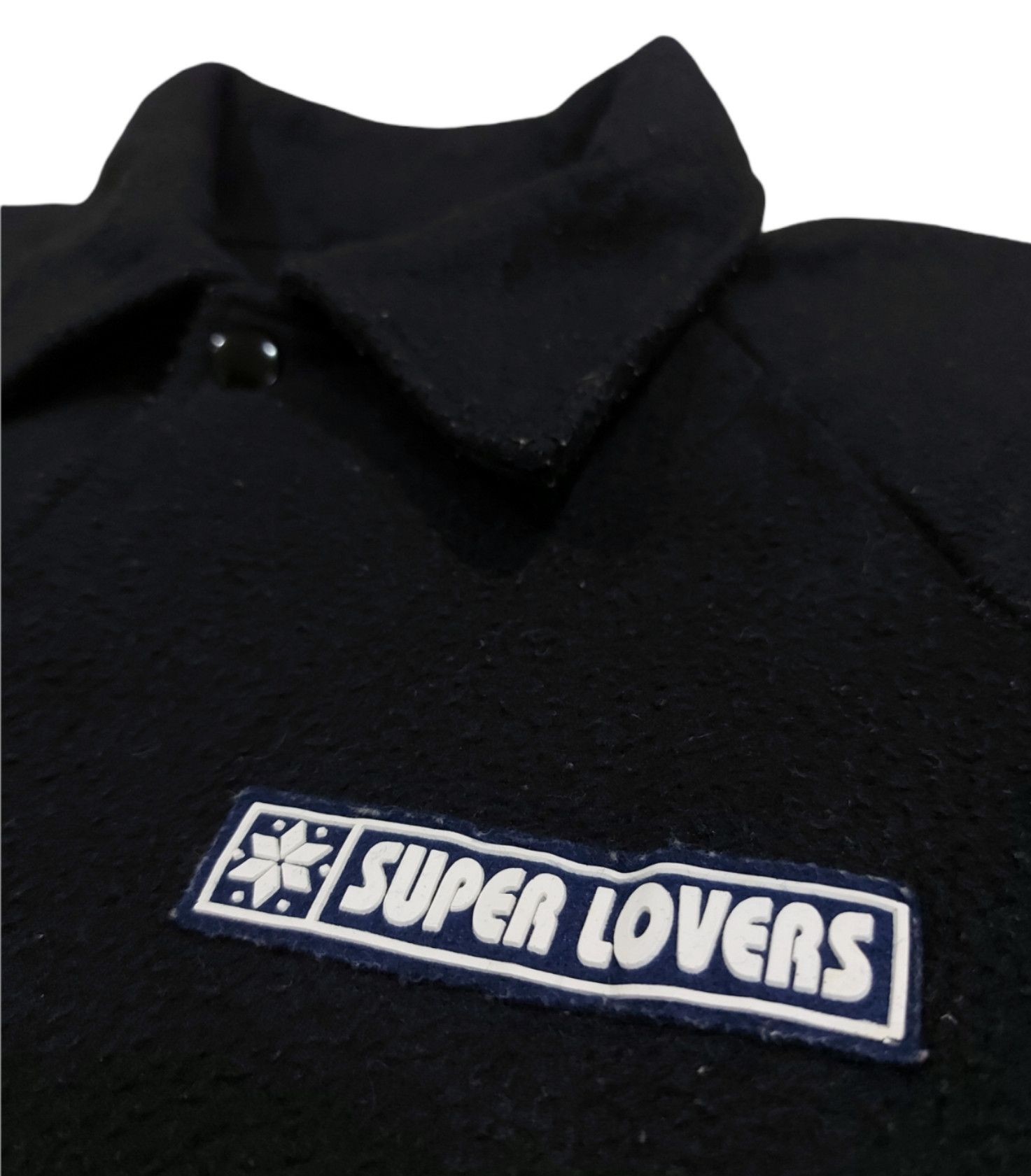 Japanese Brand RARE! VTG SUPERLOVERS by LOVERS ROCK BIG LOGO FLEECE JACKET Size US M / EU 48-50 / 2 - 7 Thumbnail