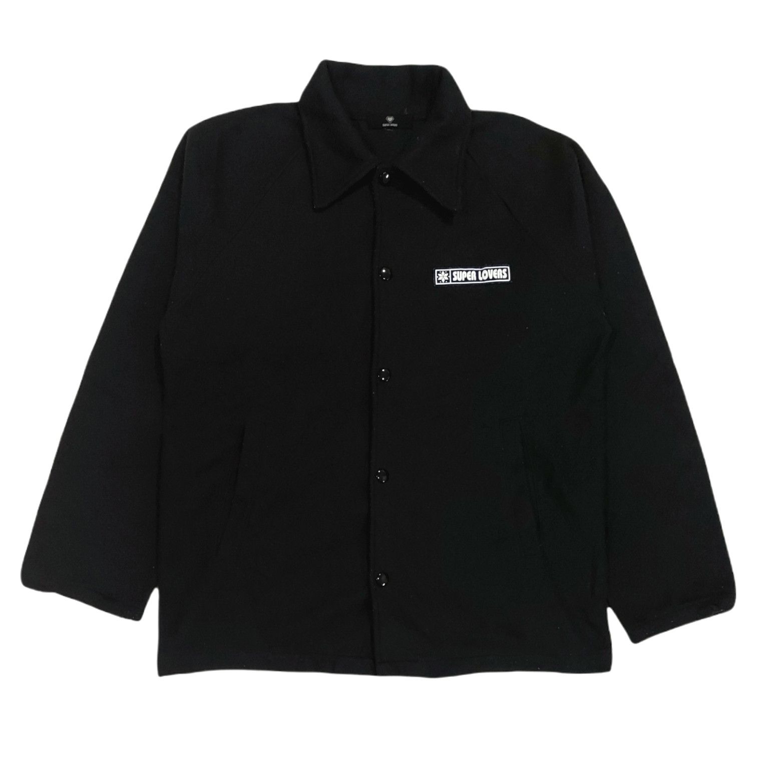 Japanese Brand RARE! VTG SUPERLOVERS by LOVERS ROCK BIG LOGO FLEECE JACKET Size US M / EU 48-50 / 2 - 2 Thumbnail