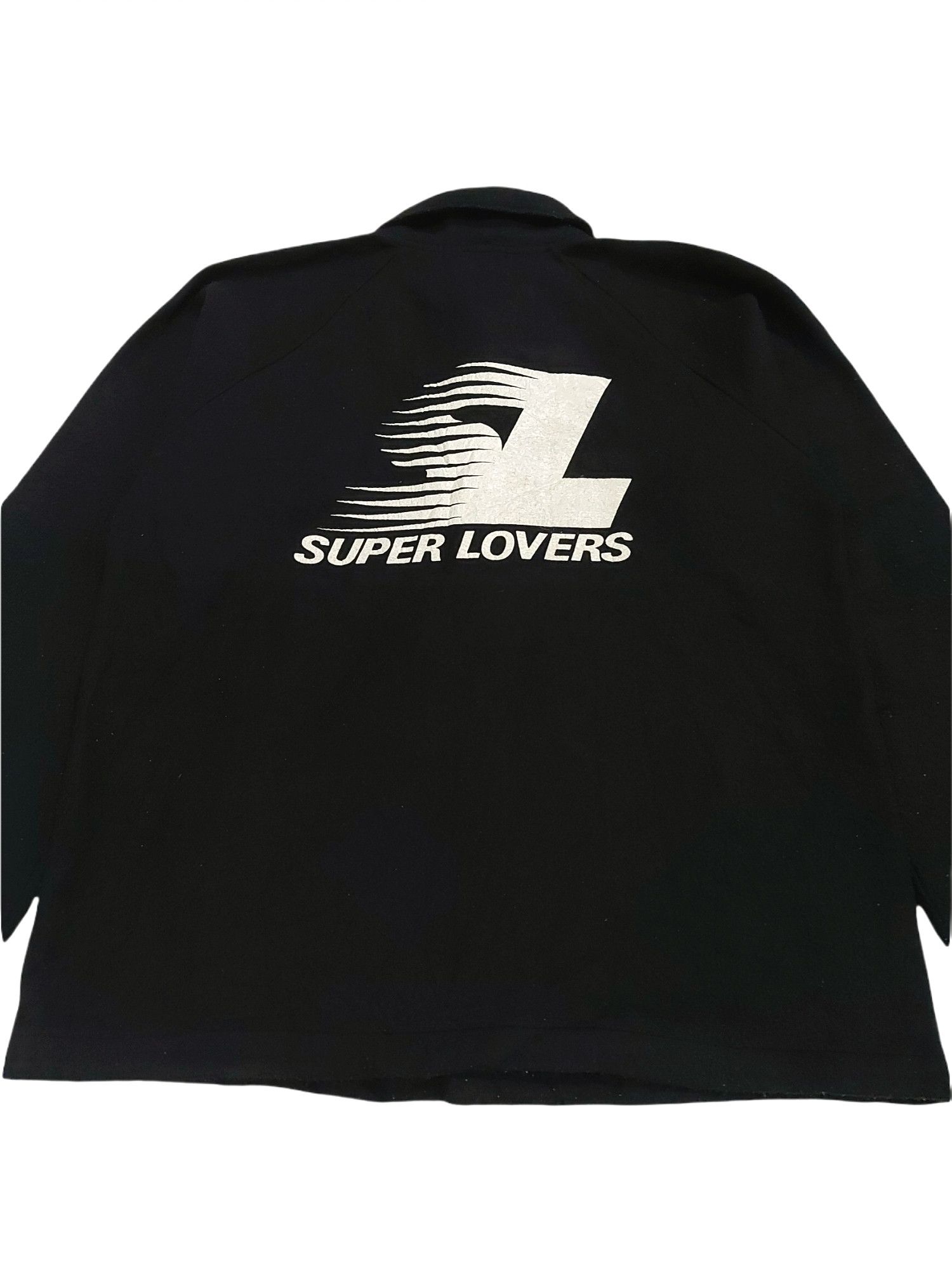Japanese Brand RARE! VTG SUPERLOVERS by LOVERS ROCK BIG LOGO FLEECE JACKET Size US M / EU 48-50 / 2 - 3 Thumbnail