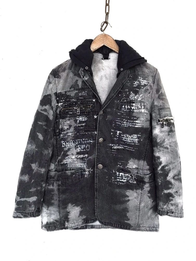 If Six Was Nine 💥Final💥Berning Sho Bleach Hoodie Jacket Size US M / EU 48-50 / 2 - 1 Thumbnail