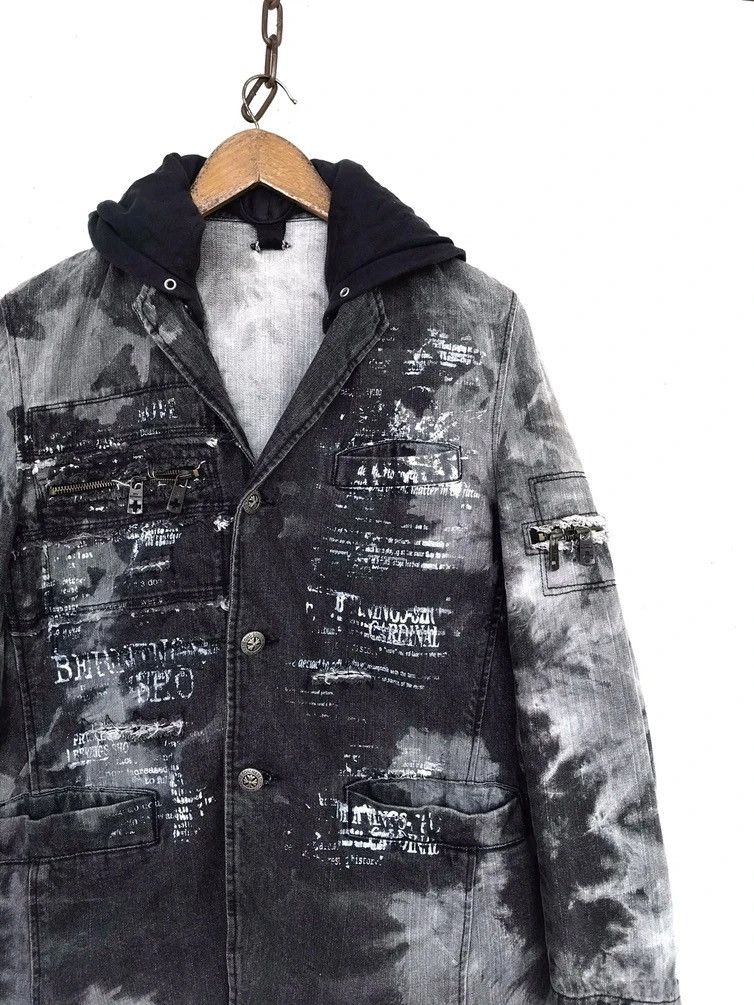 If Six Was Nine 💥Final💥Berning Sho Bleach Hoodie Jacket Size US M / EU 48-50 / 2 - 5 Thumbnail