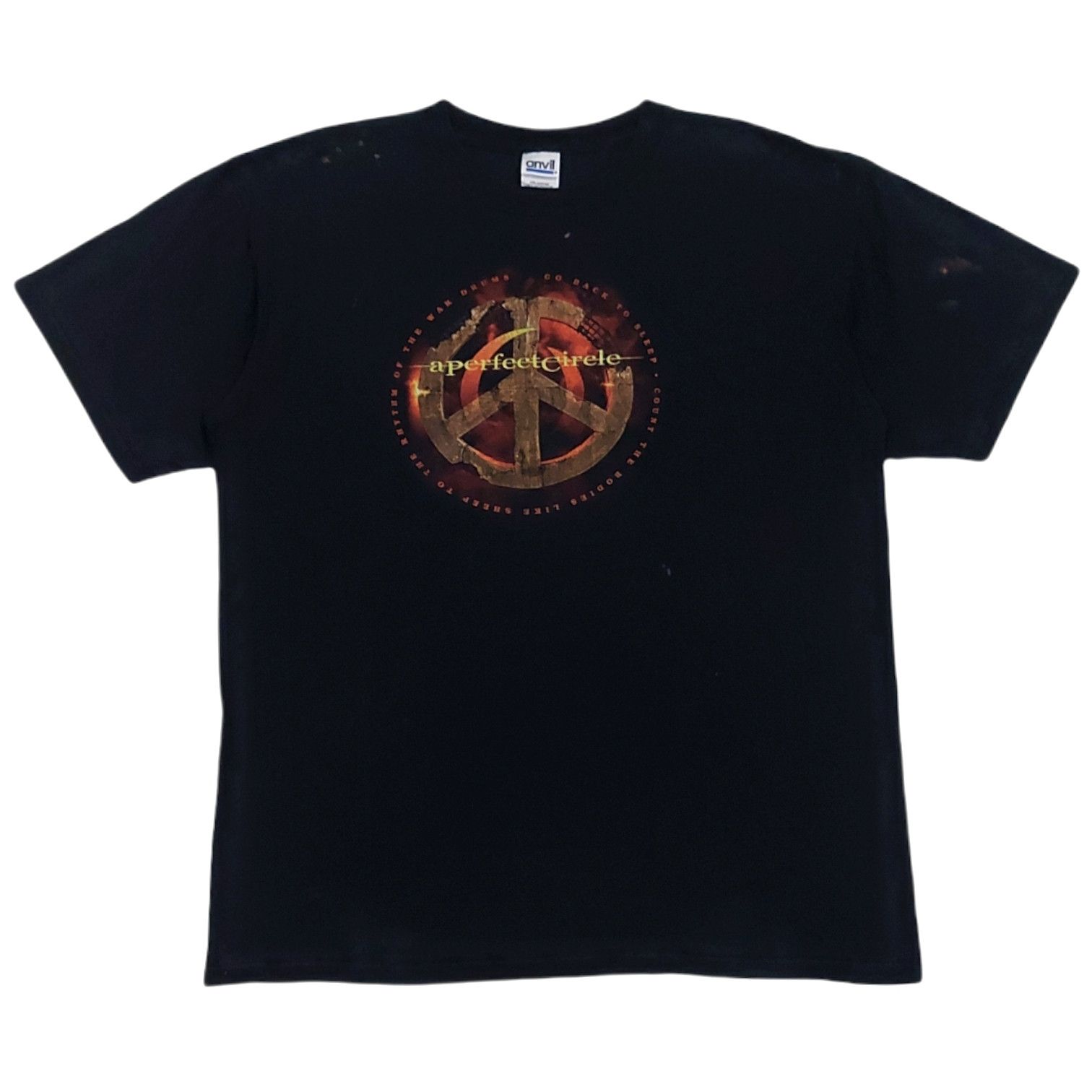 Anvil × Band Tees RARE! VTG Y2K A PERFECT CIRCLE © 2004 ROCK SUPERGROUP Size US L / EU 52-54 / 3 - 1 Thumbnail