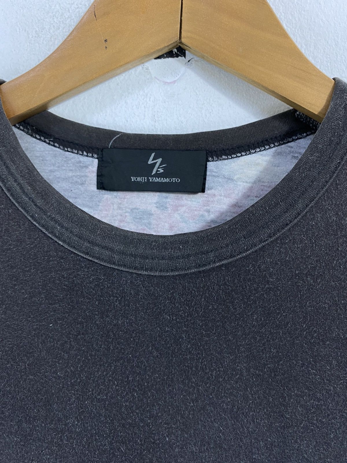 Y's × Yohji Yamamoto Vintage 90’s Y’s Yohji Yamamoto Shirt Abstract Flower Design Size US M / EU 48-50 / 2 - 3 Thumbnail