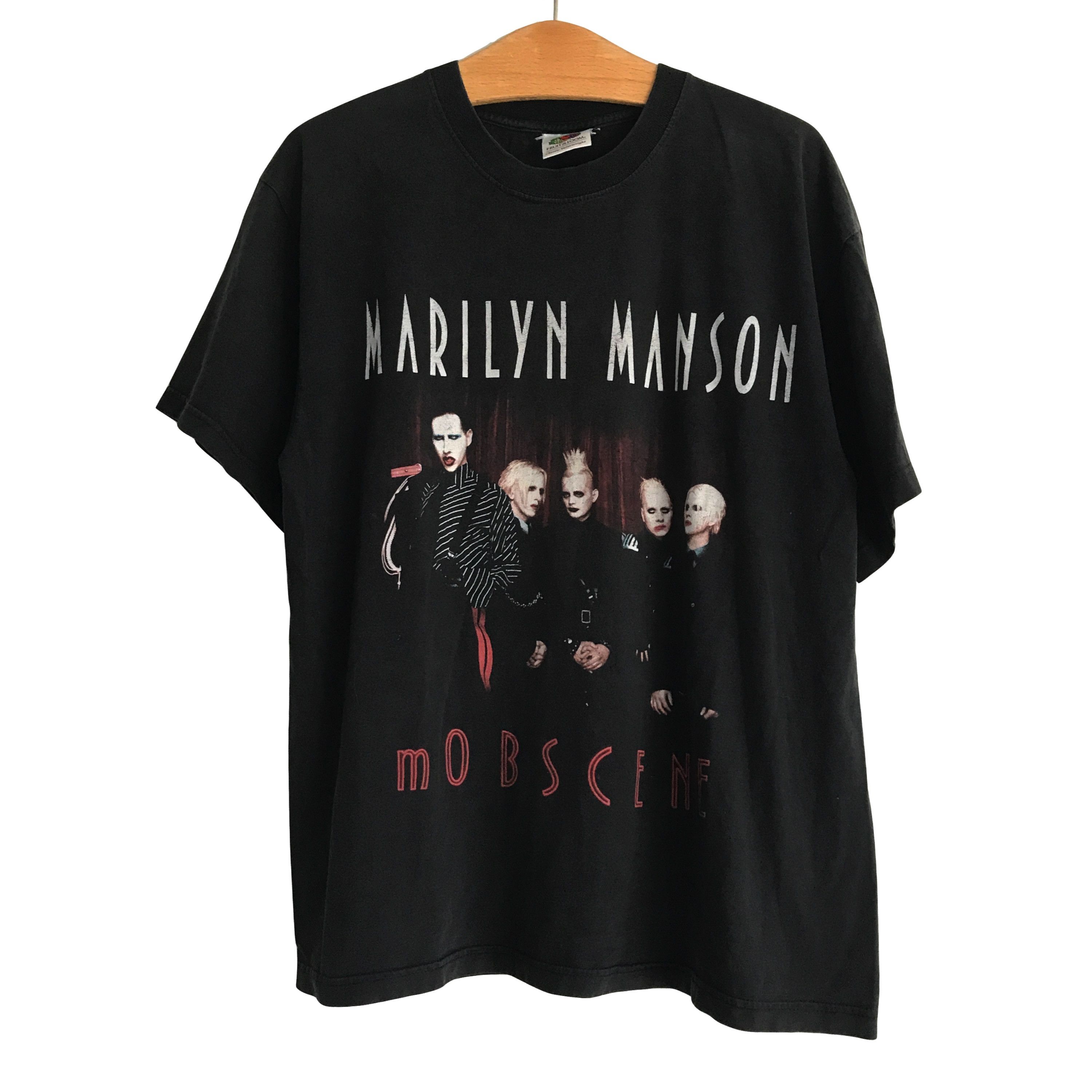 Vintage 2003 Marilyn Manson Mobscene T-shirt