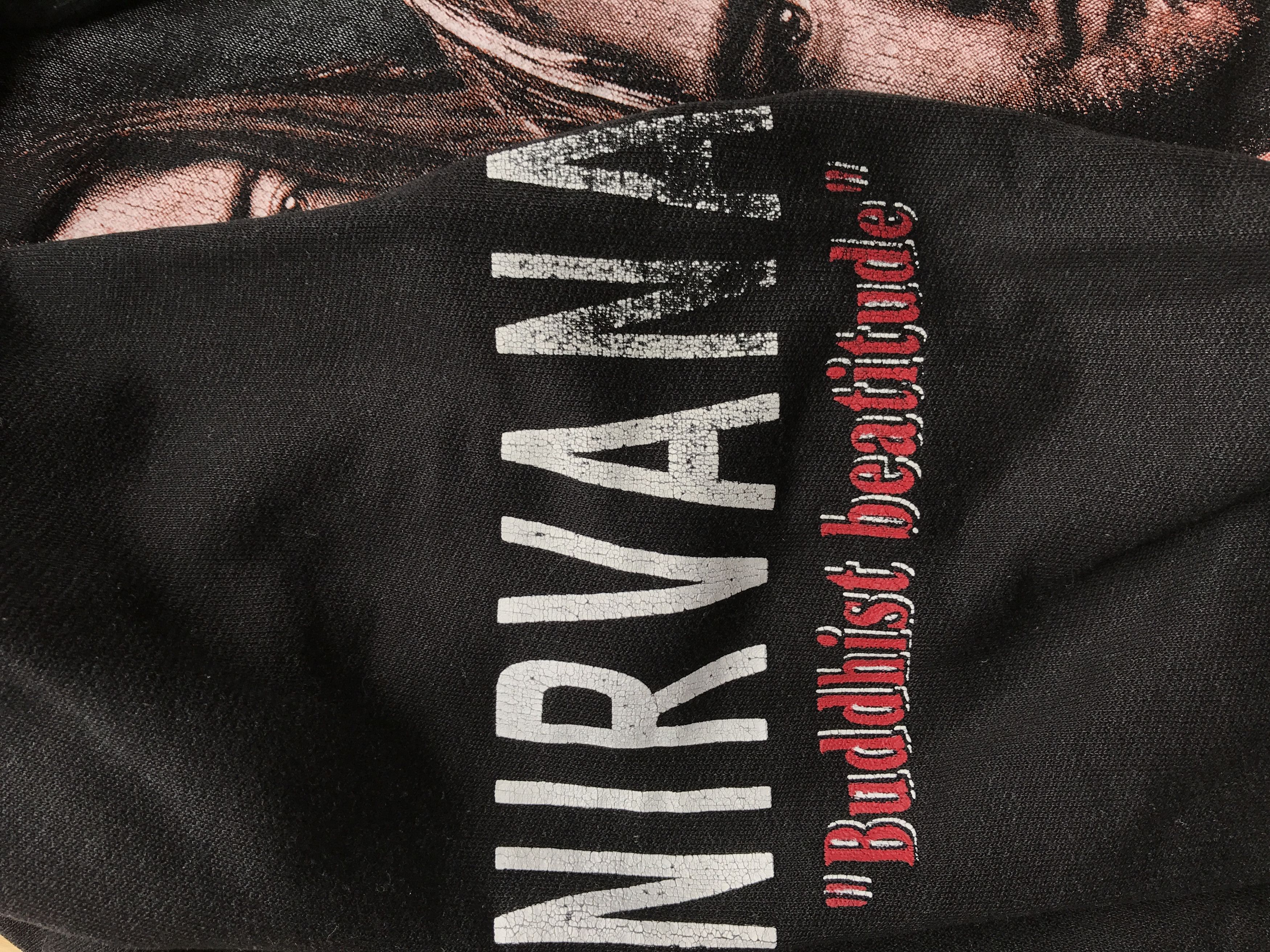 Vintage Vintage Nirvana “Buddhist Beatitude” Hoodie Size US XL / EU 56 / 4 - 7 Thumbnail