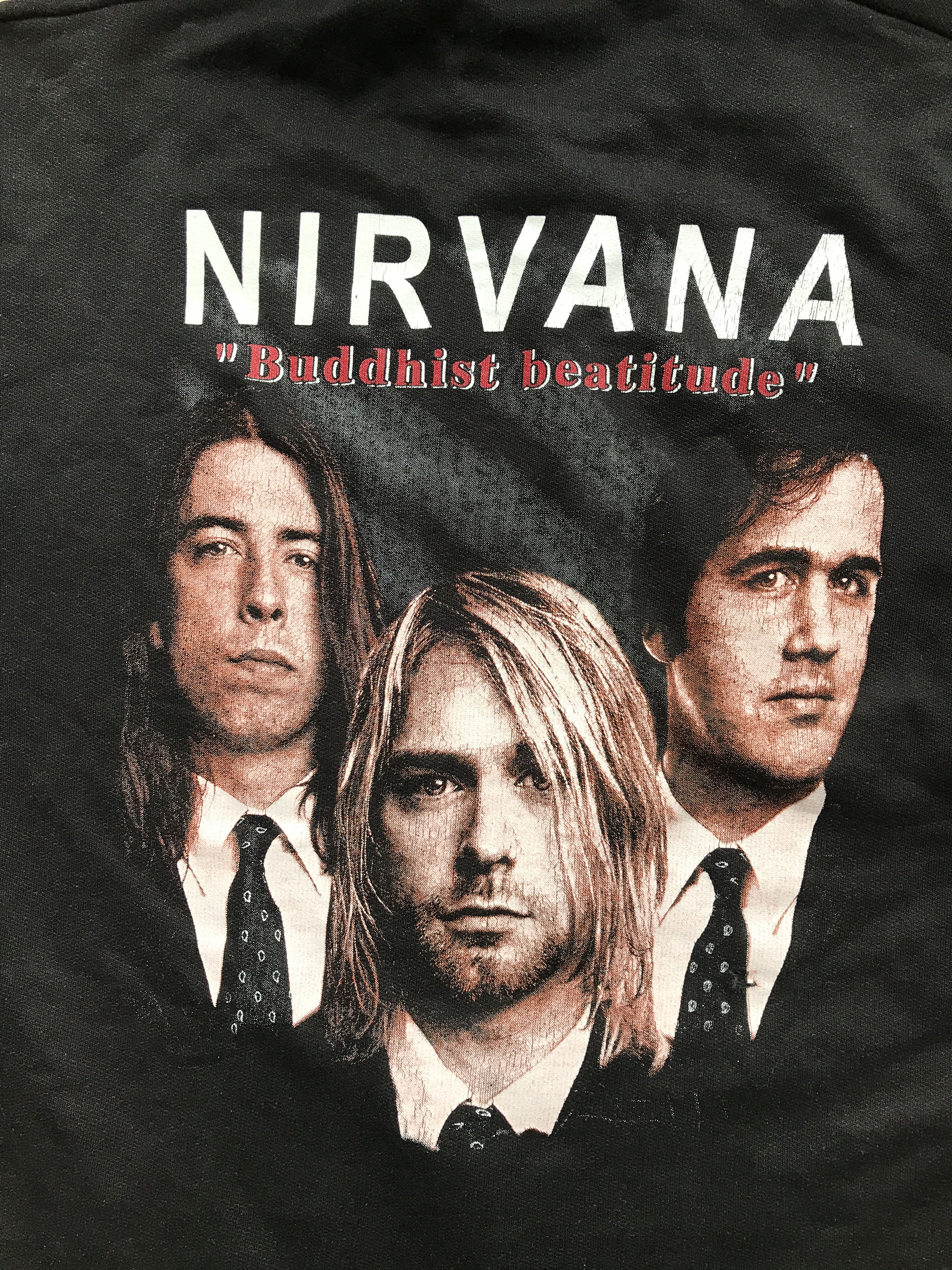 Vintage Vintage Nirvana “Buddhist Beatitude” Hoodie Size US XL / EU 56 / 4 - 3 Thumbnail
