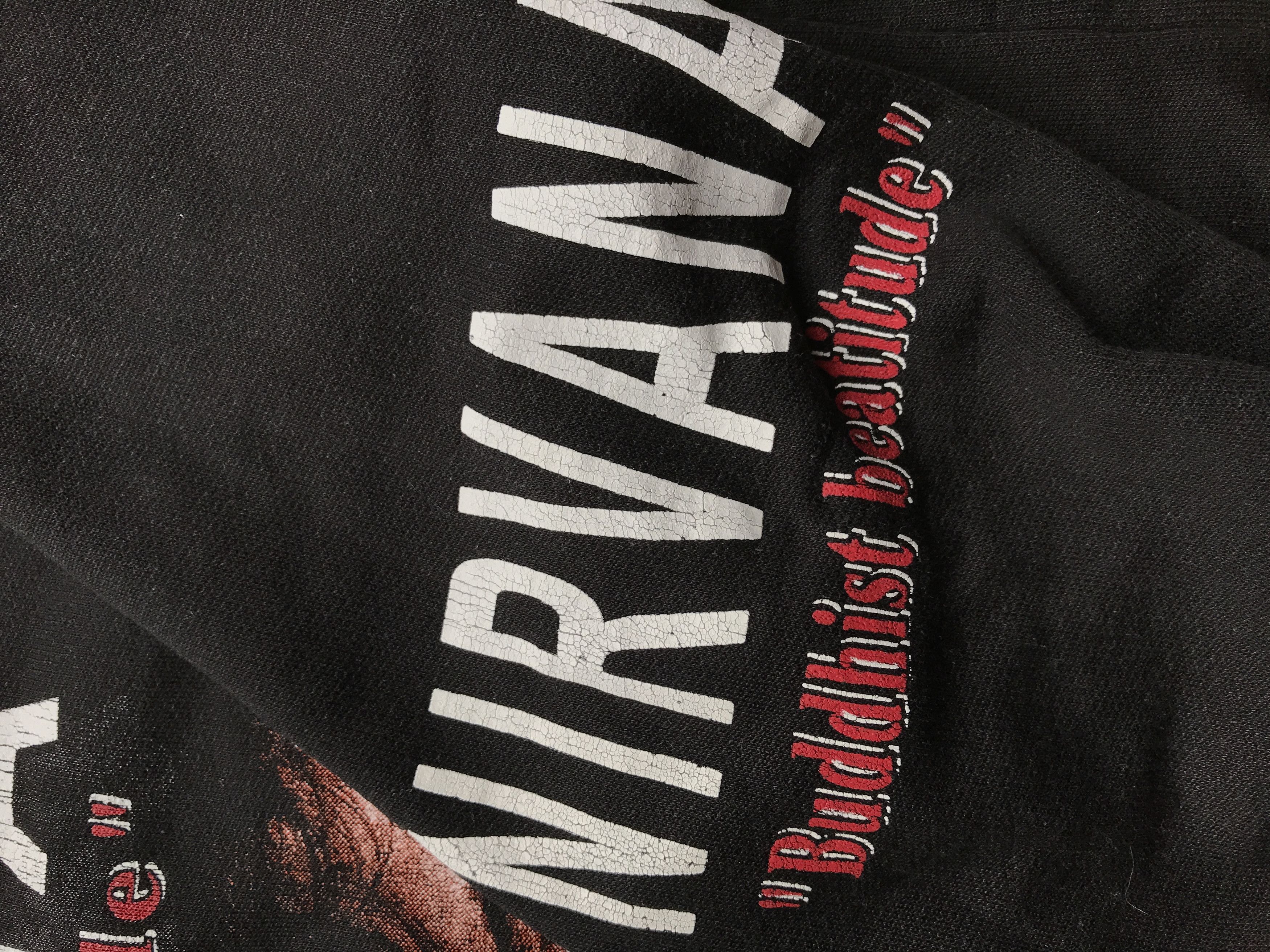 Vintage Vintage Nirvana “Buddhist Beatitude” Hoodie Size US XL / EU 56 / 4 - 6 Thumbnail