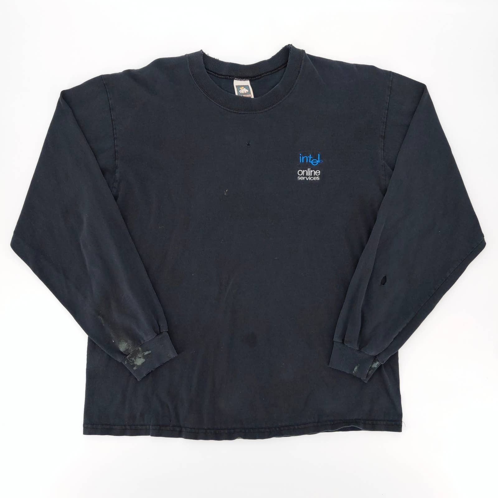 Vintage Vintage INTEL Online Services Employee Distressed T-Shirt L Size US L / EU 52-54 / 3 - 1 Thumbnail
