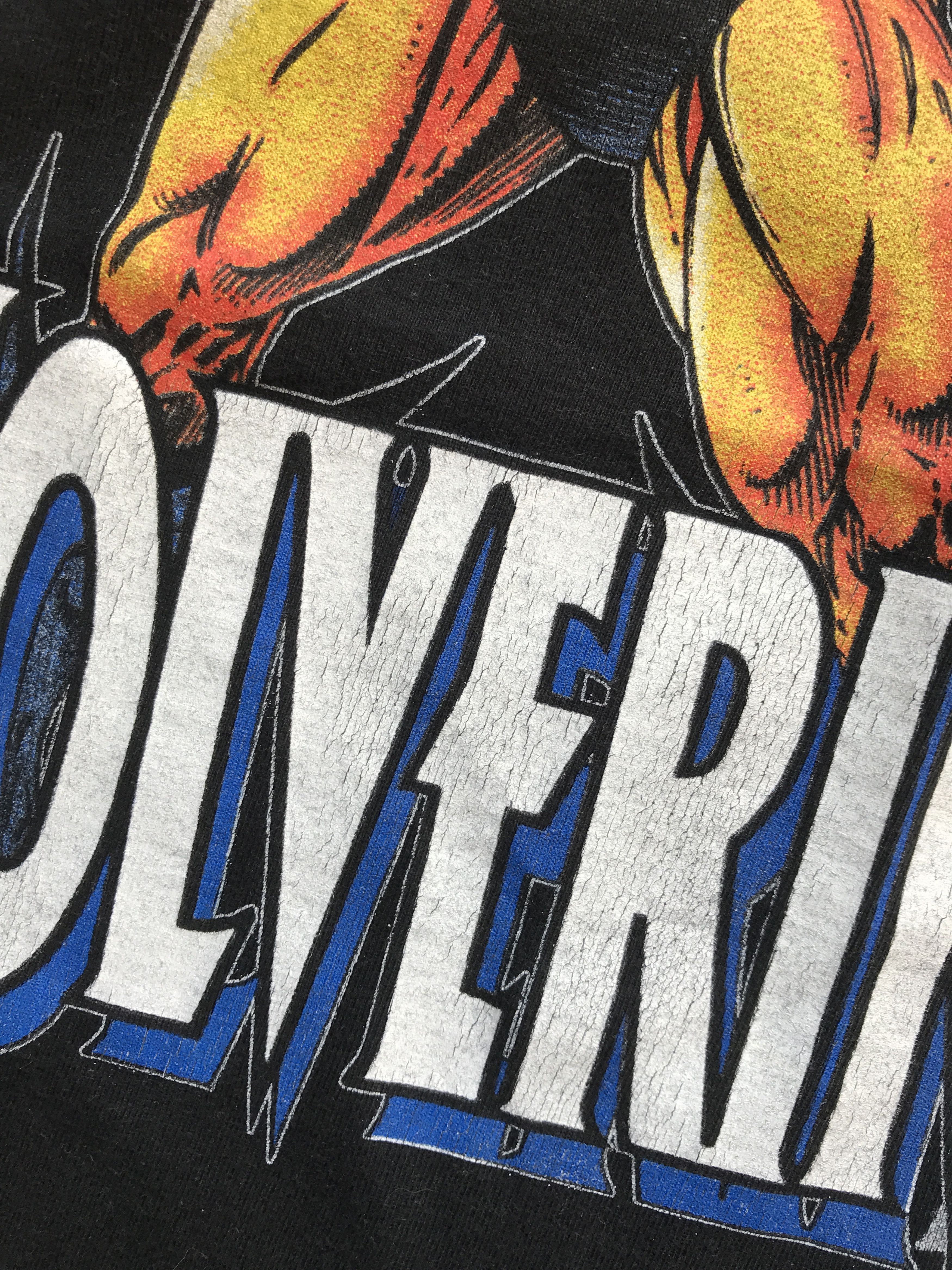 Jerzees × Vintage Vintage X-men Wolverine Marvel comics T-shirt Size US M / EU 48-50 / 2 - 5 Thumbnail