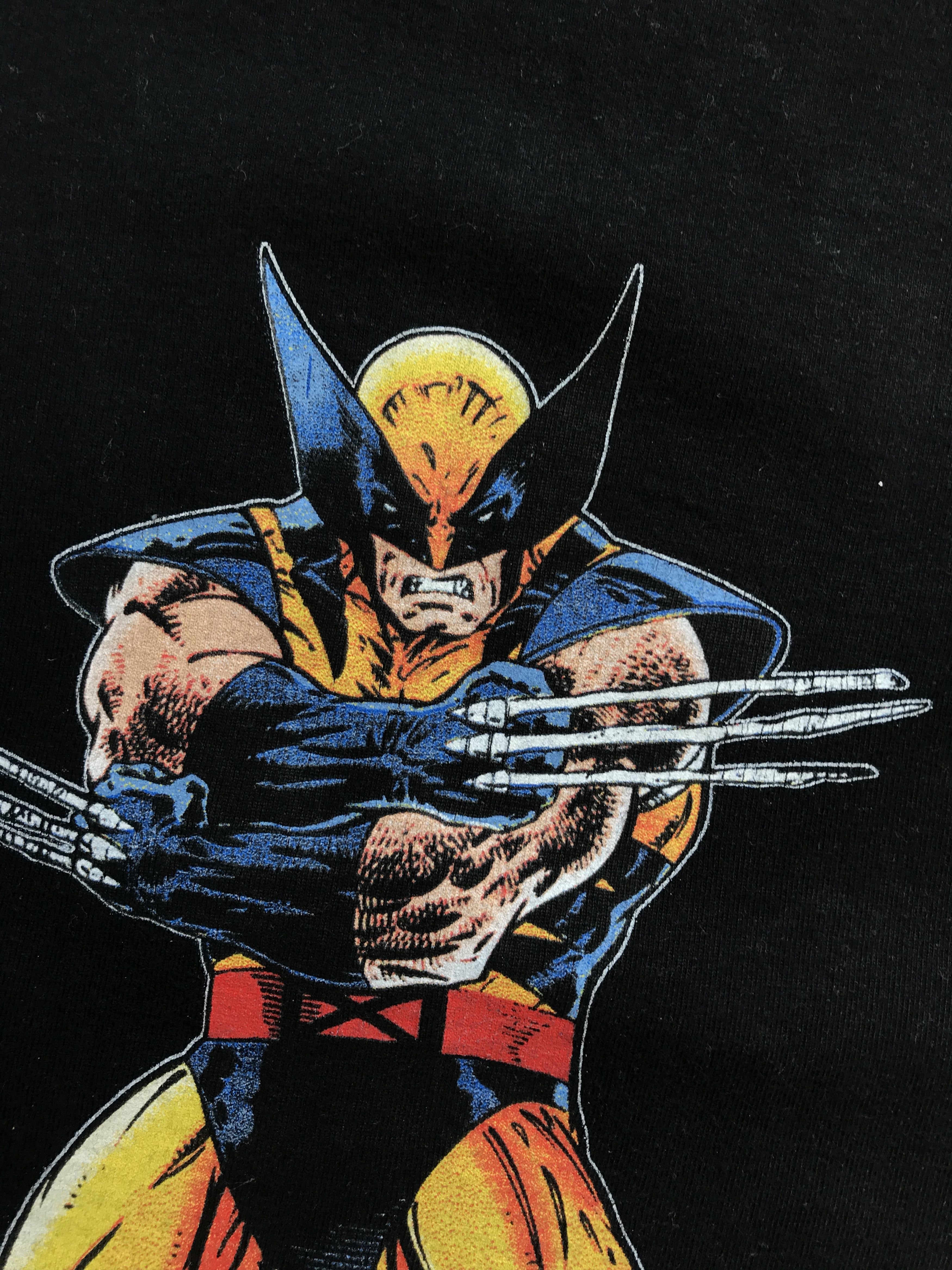 Jerzees × Vintage Vintage X-men Wolverine Marvel comics T-shirt Size US M / EU 48-50 / 2 - 4 Thumbnail