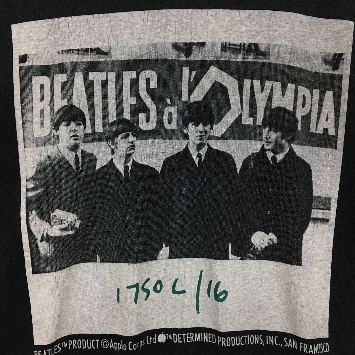 Apple Vintage 90s The Beatles Vneck T-shirt 30Th Anniversary Size US M / EU 48-50 / 2 - 7 Thumbnail