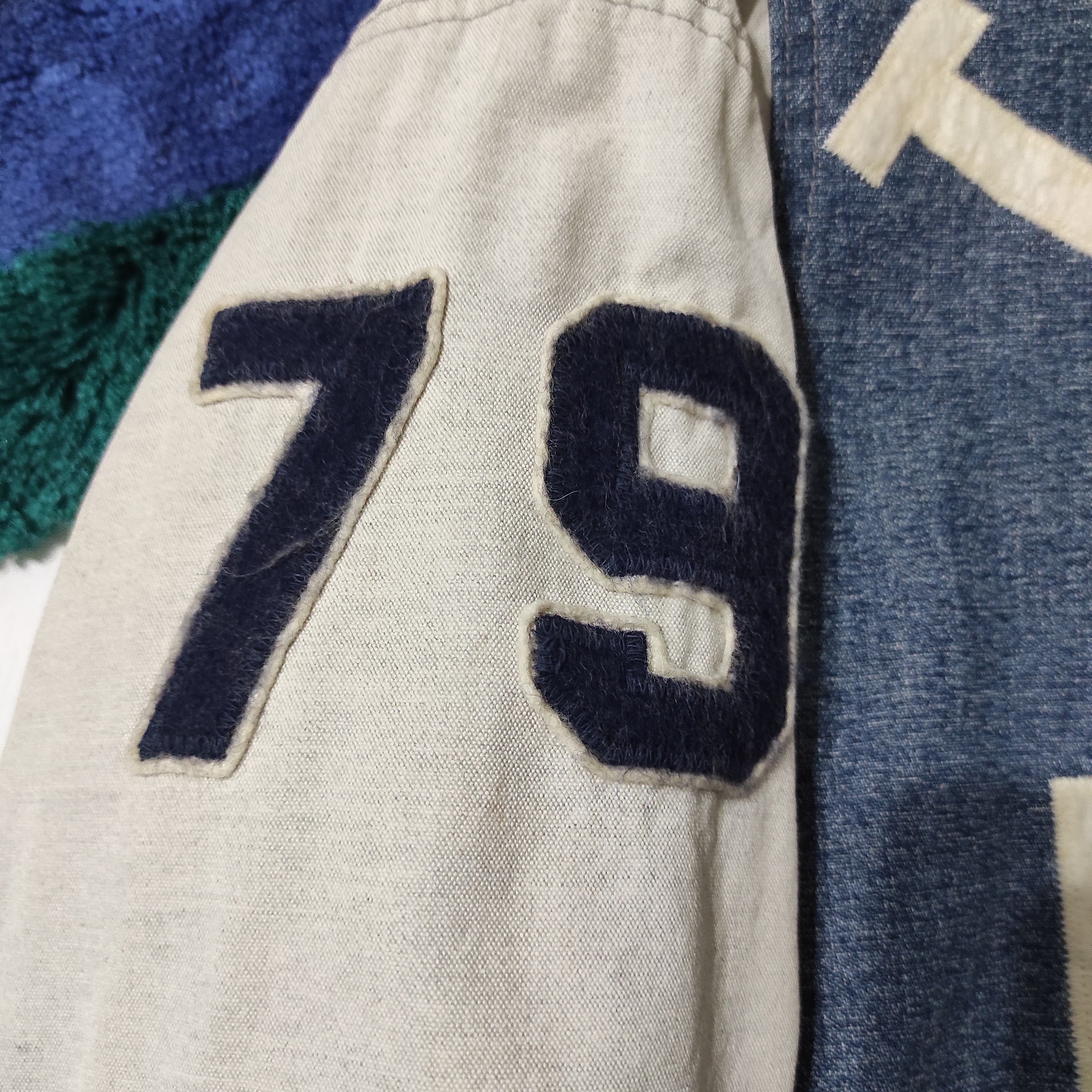 Japanese Brand VINTAGE TEAM BEAR'S THE BOX VARSITY JACKET Size US M / EU 48-50 / 2 - 5 Thumbnail