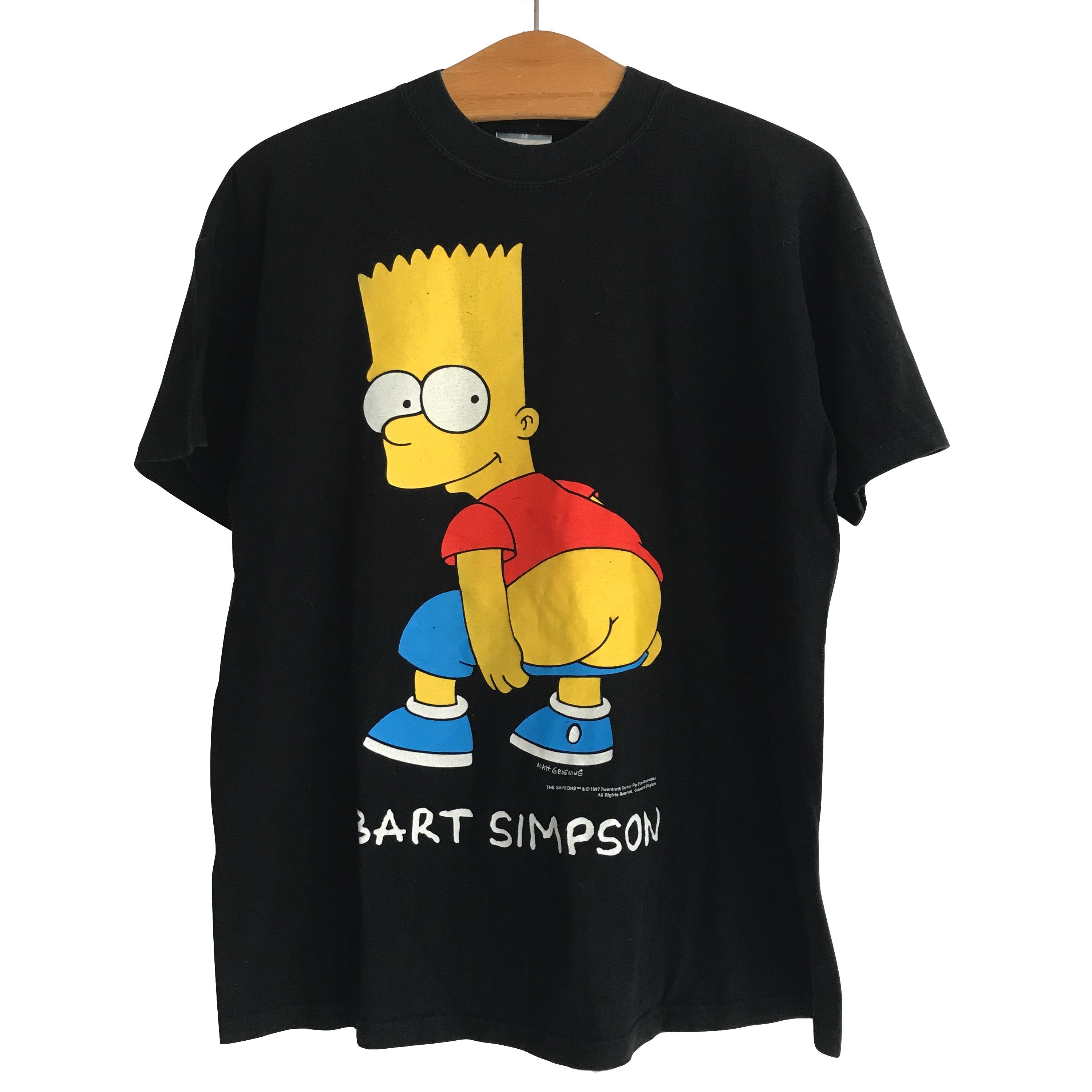 Vintage Vintage 1997 Bart Simpson Ass Butt T-shirt | Grailed