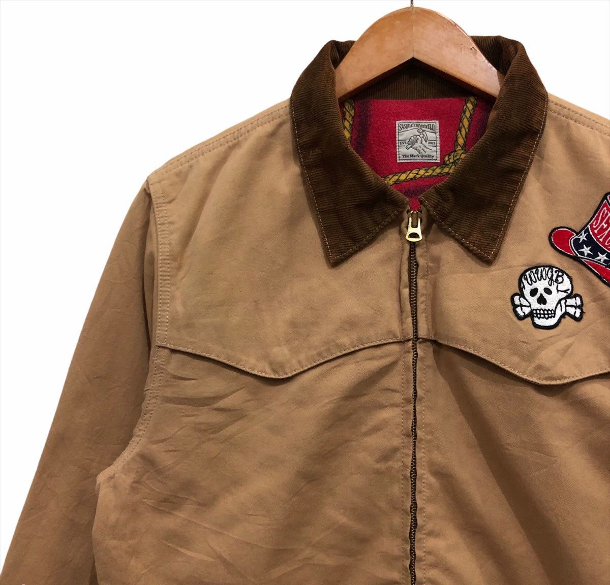 Japanese Brand × Sasquatchfabrix × Vintage Vintage Japanese Brand SASQUATCHFABRIX RARE DESIGN Jacket Size US M / EU 48-50 / 2 - 4 Thumbnail
