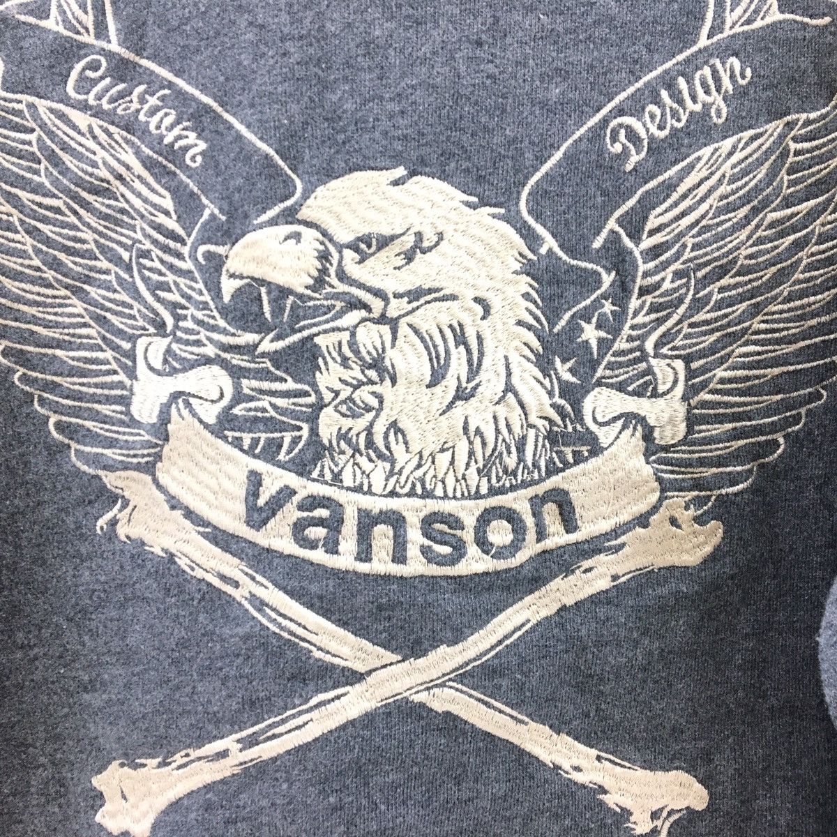 Vanson Leathers Vanson Leather Button down Sweatshirt Embroidered Big Logo Size US S / EU 44-46 / 1 - 9 Thumbnail