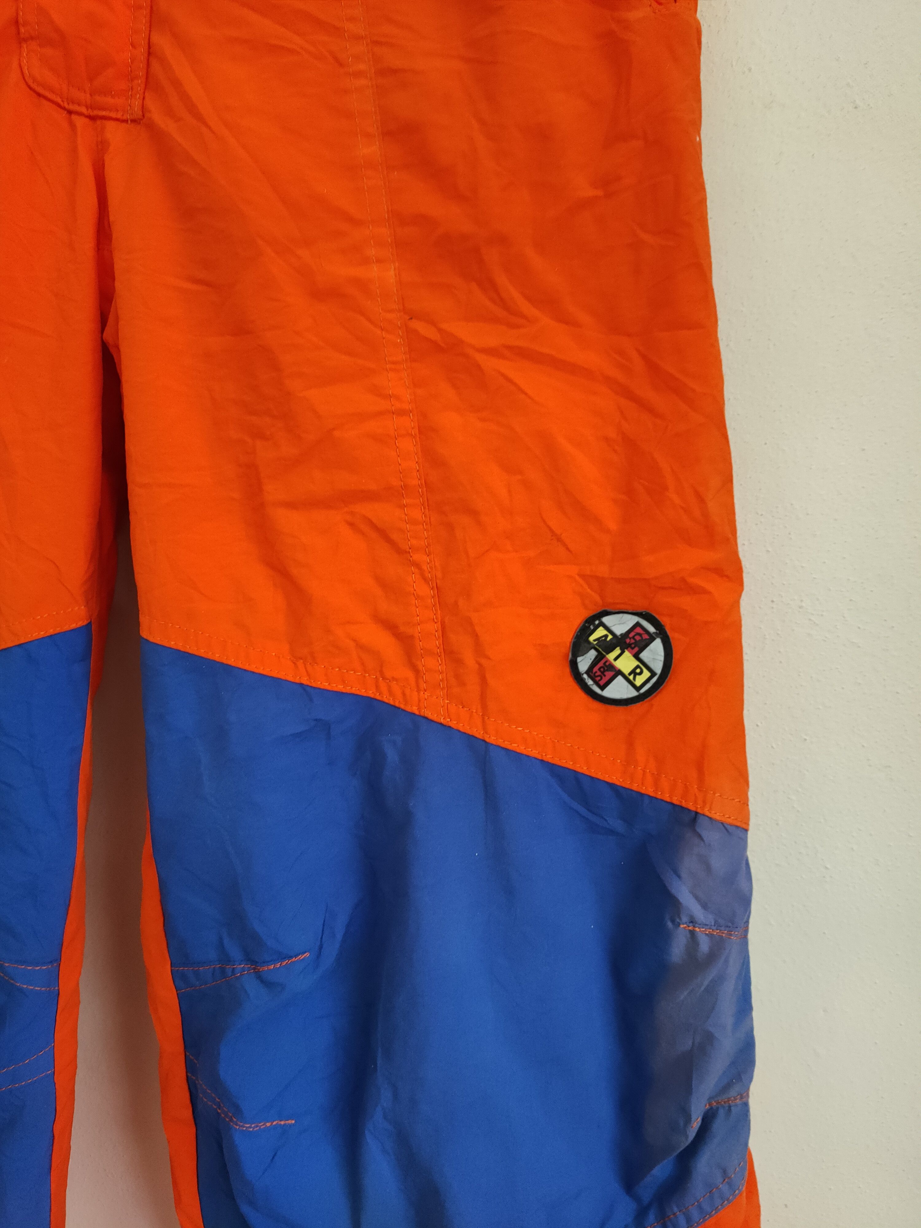 Goldwin Vintage 90s Goldwin Neon Ski Wear Pants Overall Size US 33 - 5 Thumbnail