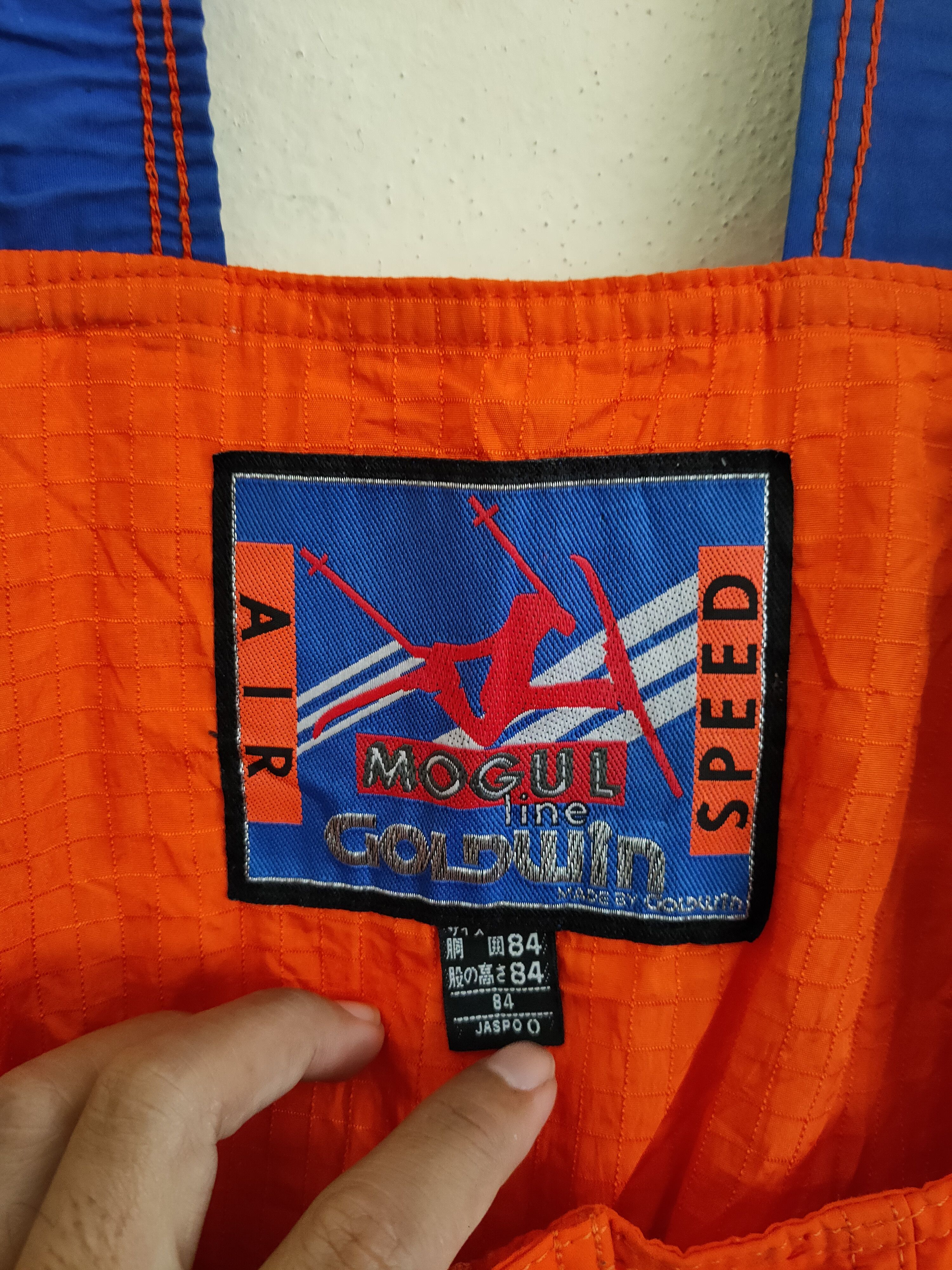 Goldwin Vintage 90s Goldwin Neon Ski Wear Pants Overall Size US 33 - 9 Thumbnail