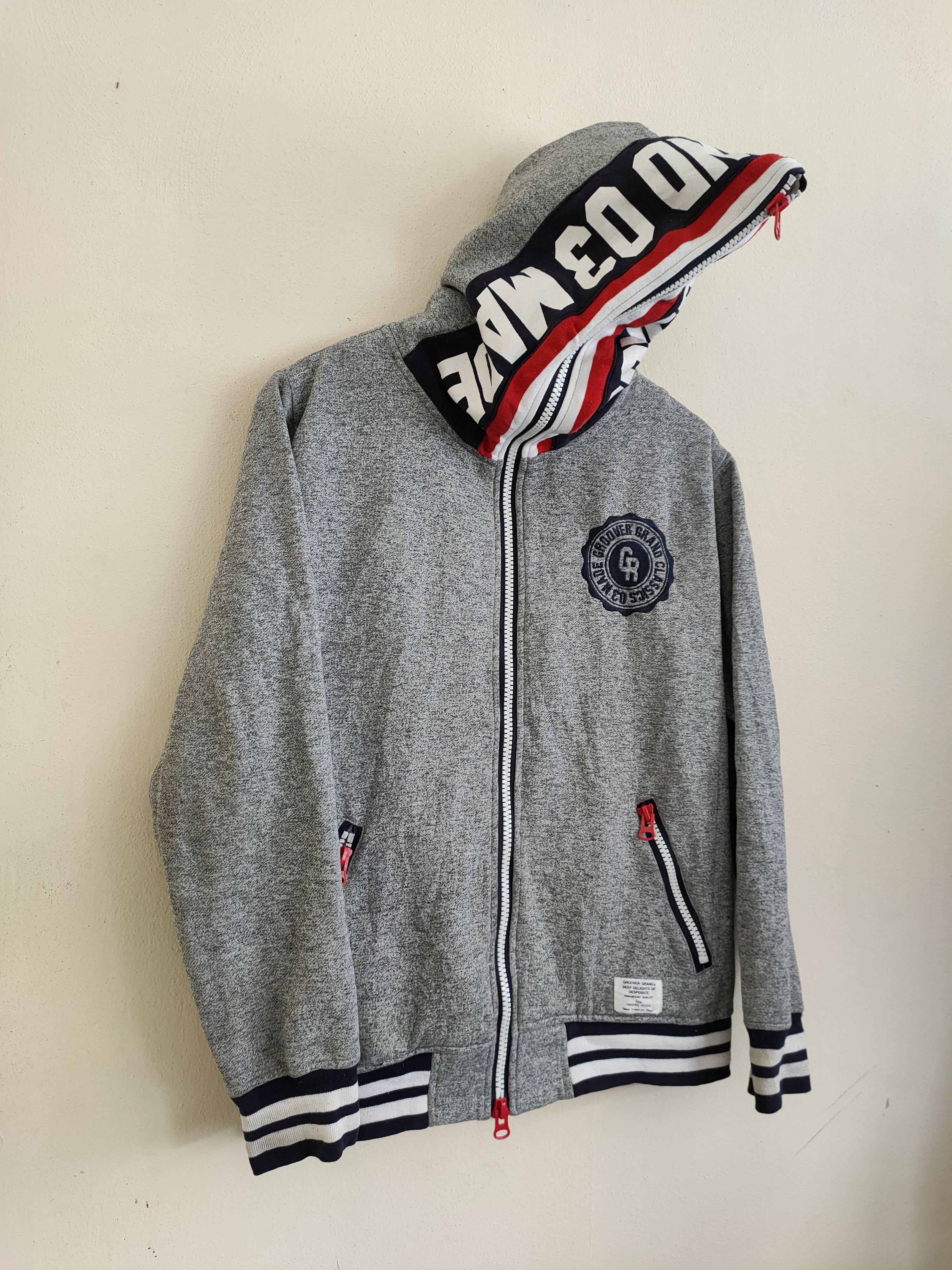 Japanese Brand Rare Groover Grand Full Zippup Hoodie Size US M / EU 48-50 / 2 - 5 Thumbnail