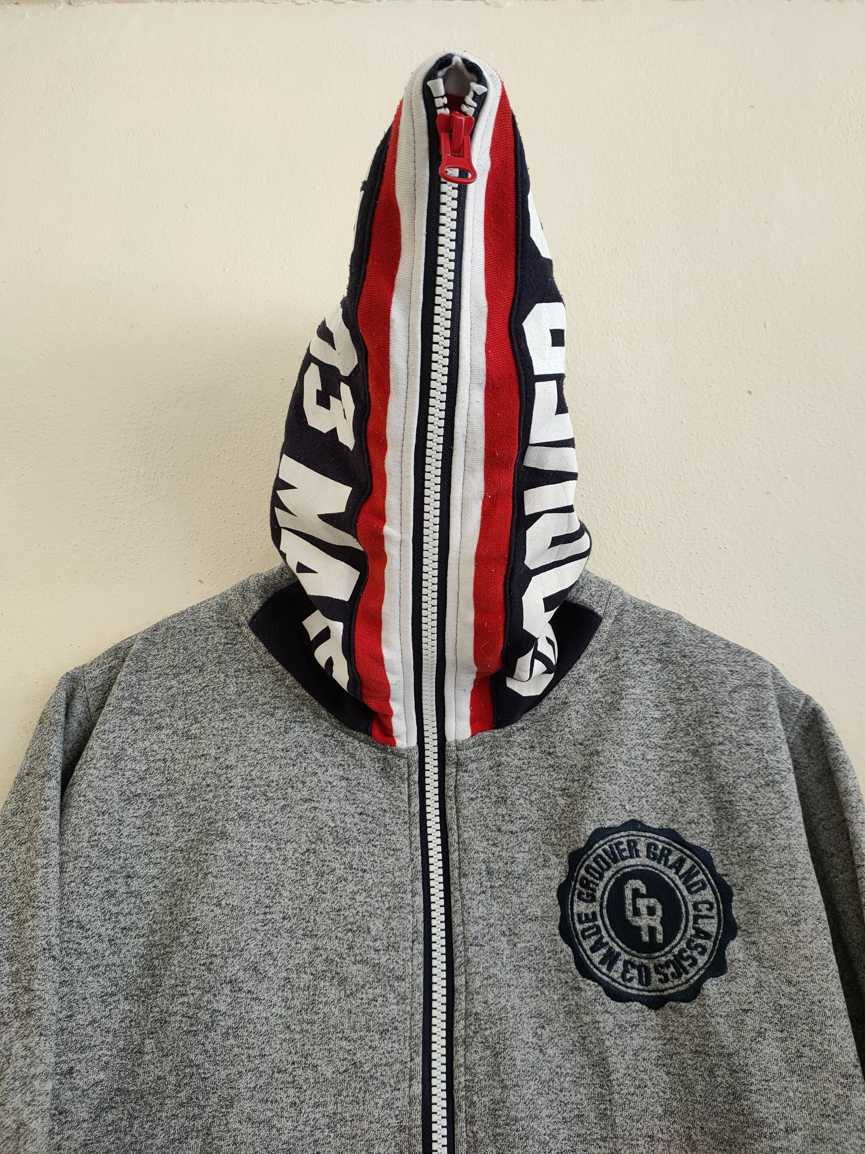 Japanese Brand Rare Groover Grand Full Zippup Hoodie Size US M / EU 48-50 / 2 - 3 Thumbnail